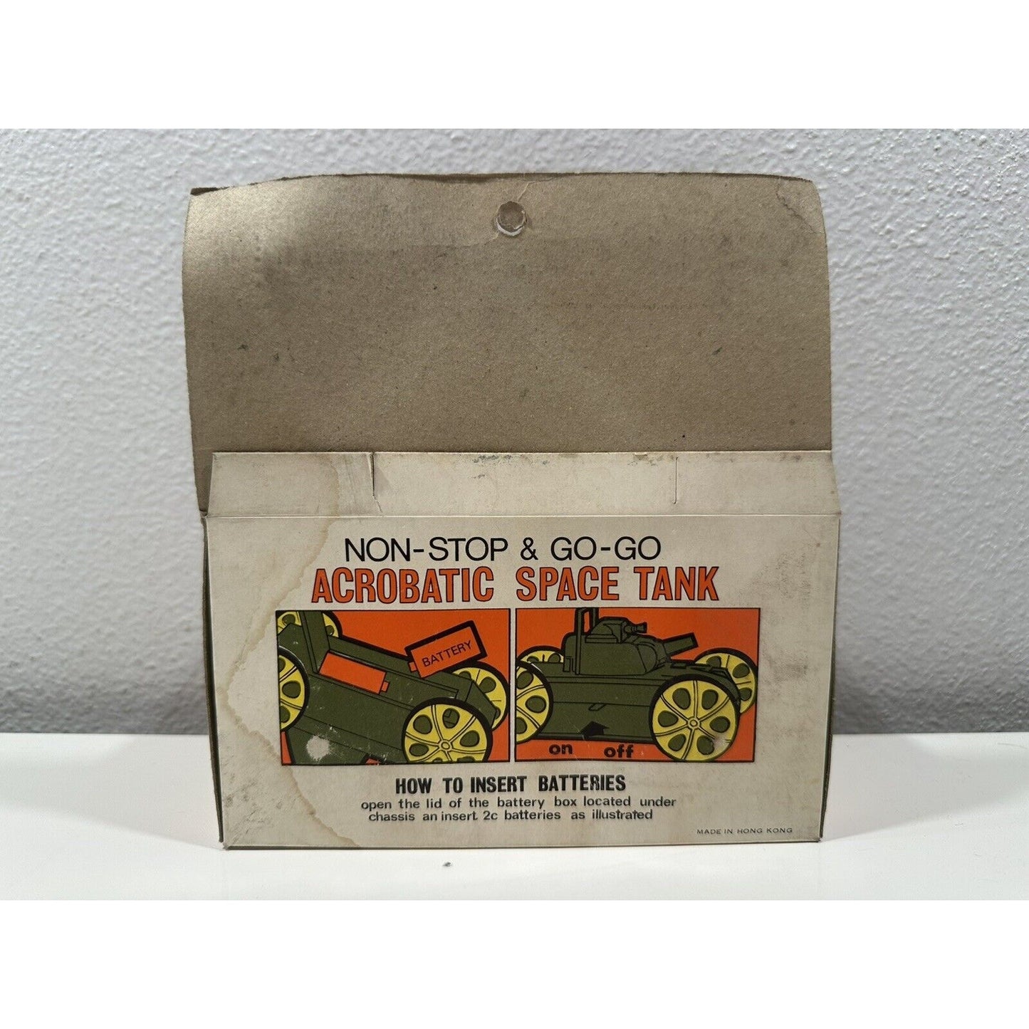 VINTAGE *NEW* Acrobatic Space Tank/Non-stop/Go-Go Toy