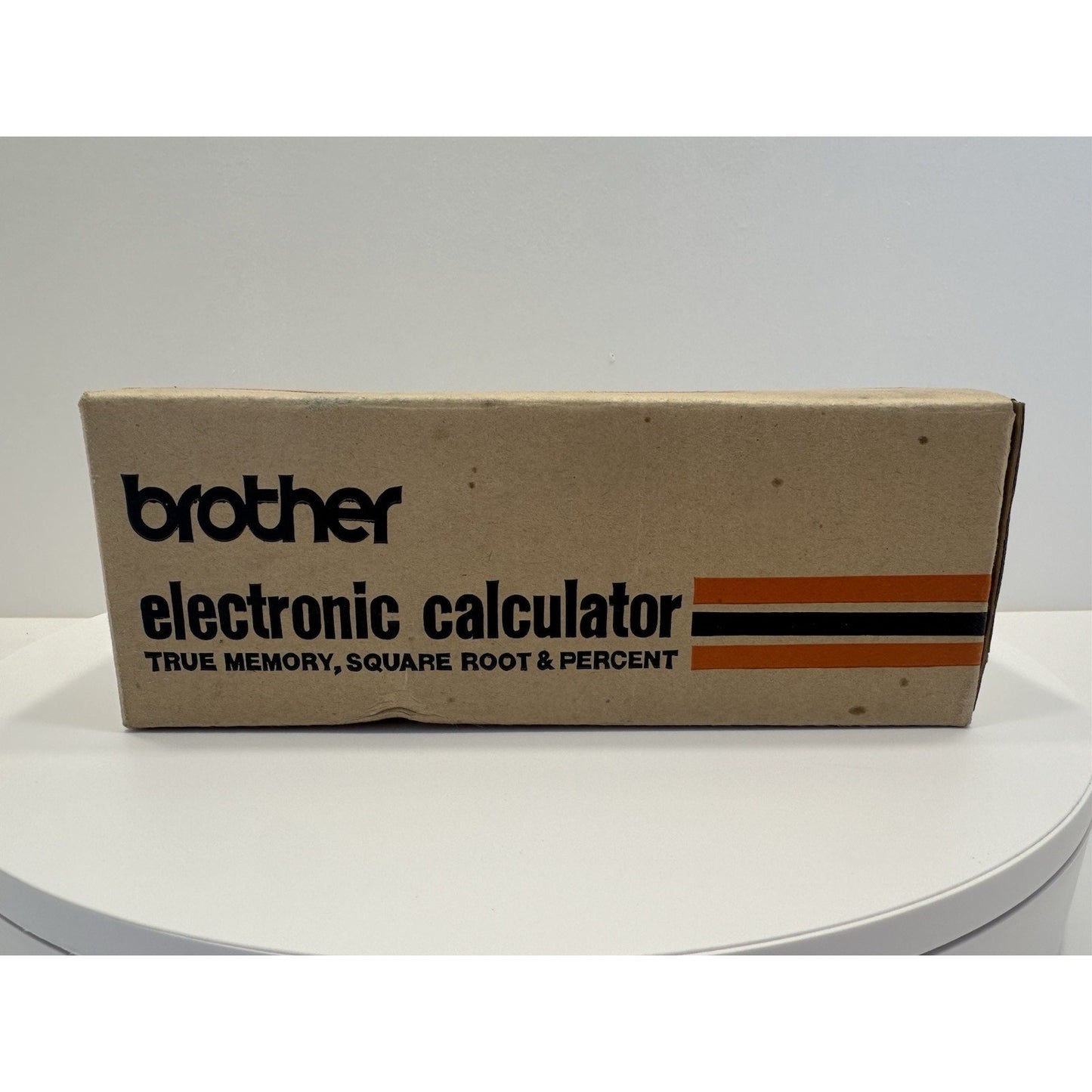 VINTAGE *NEW* 1974 Brother Electronic Calculator Model 508Y Made in Japan