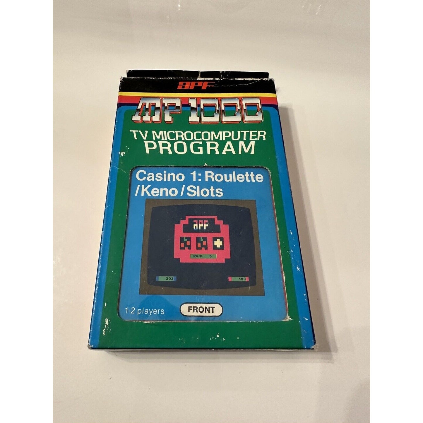 VINTAGE *NEW* 1978 APF MP1000 Casino 1:Roulette, Keno, Slots Games