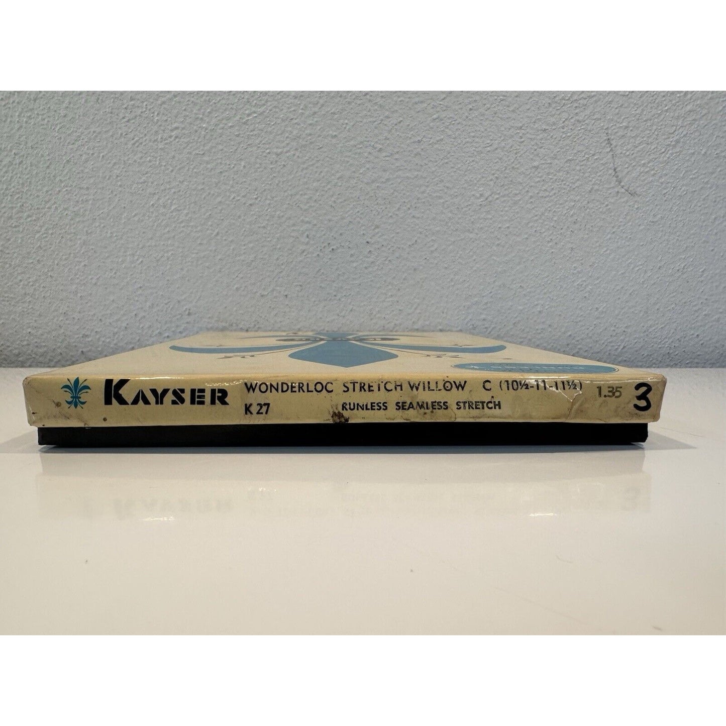 VINTAGE *NEW* Kayser Hosiery-Wonderloc Stretch-Willow-Seamless-10.5/11/11.5 C X 3