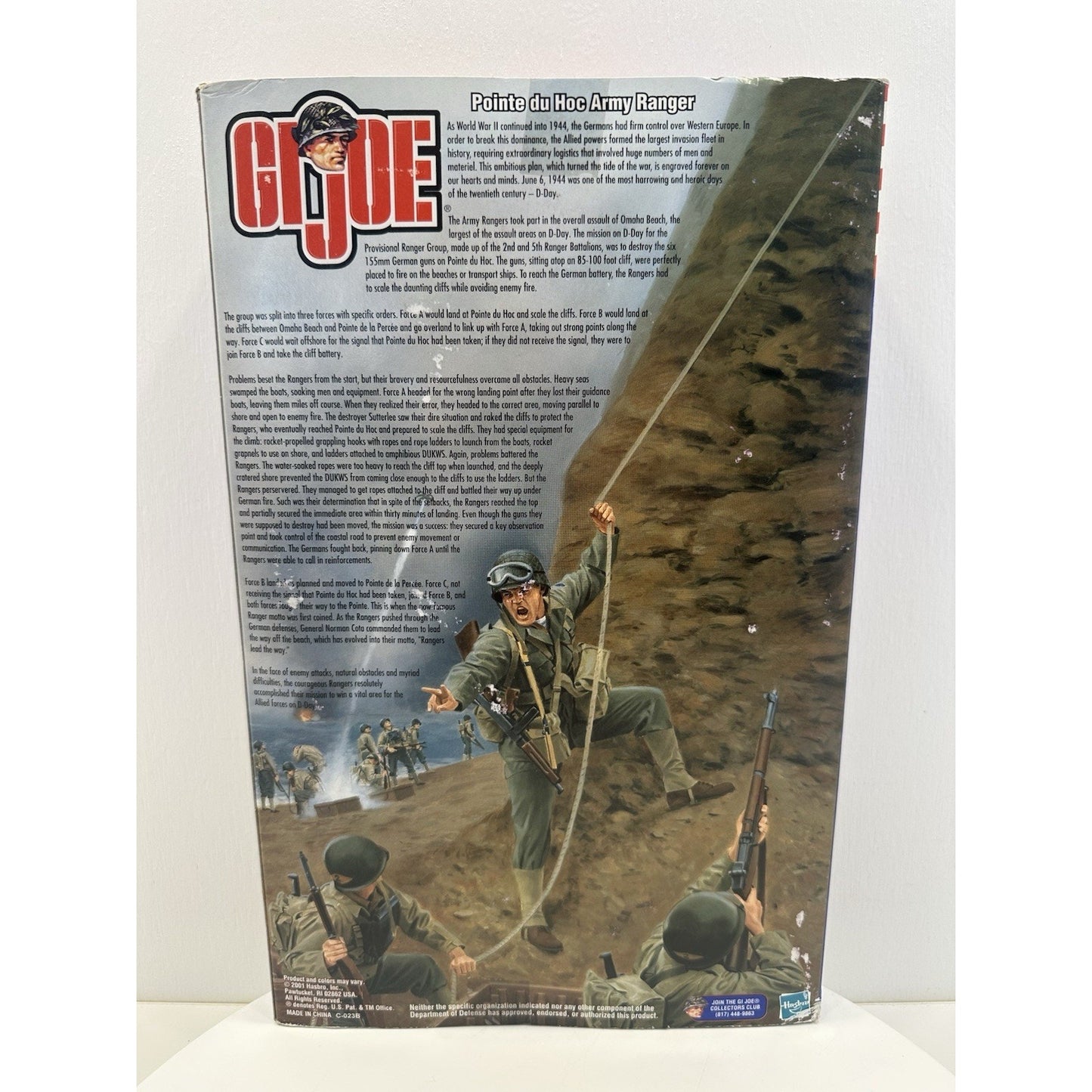 VINTAGE GI Joe U.S. Pointe du Hoc Army Ranger D-Day Collection 1:6 SEALED