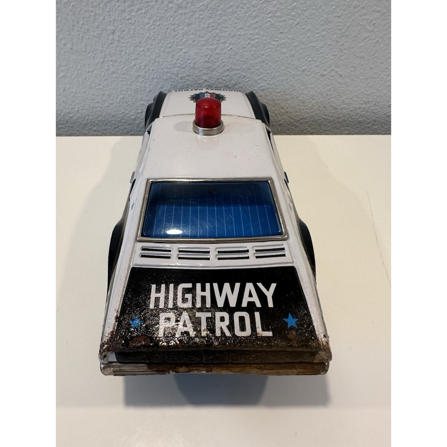 VINTAGE *NEW* 1970's Highway Patrol P.D. 12 Battery Operated Die-Cast Toy Car