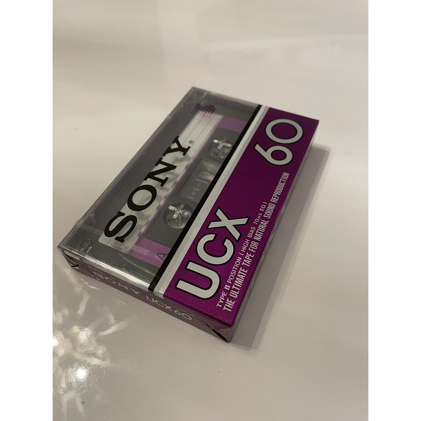 VINTAGE *NEW* Sony UCX 60 Type II Blank Cassette Tape