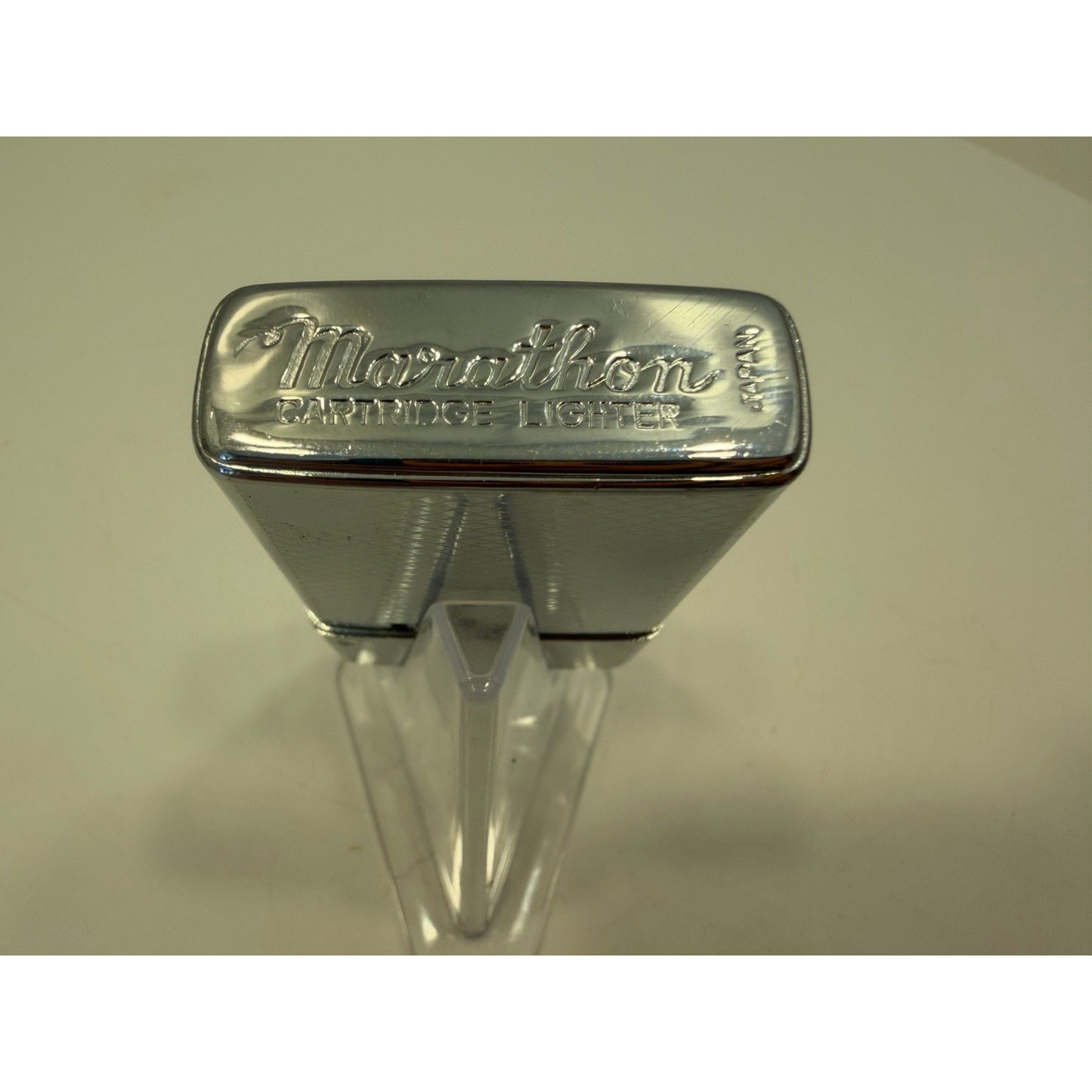 VINTAGE *NEW* 1950's Marathon Silver Butane Japanese Lighter