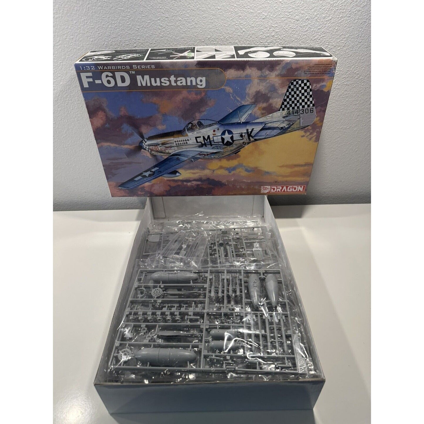 VINTAGE *NEW* DRAGON 1:32 Warbirds Series Mustang Set #3201, 3202, 3205 P-51DX2/F-6D