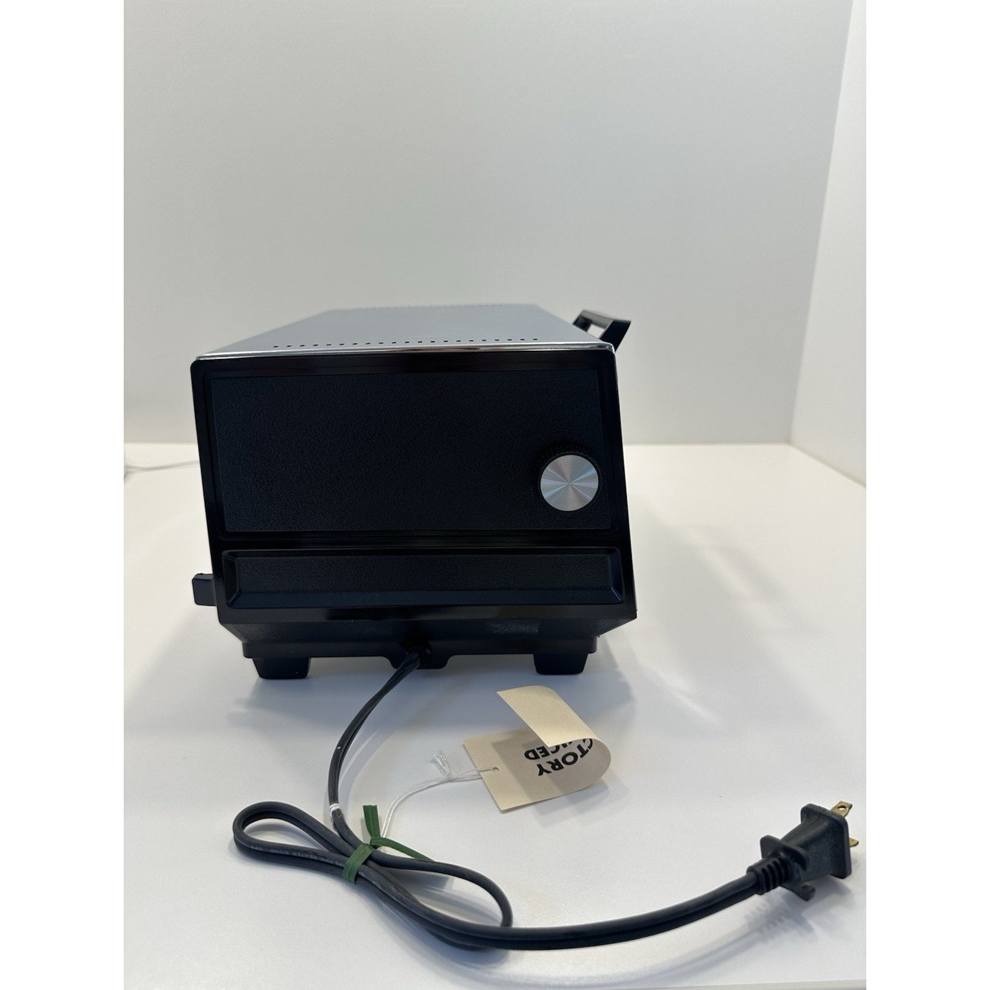 VINTAGE *PRISTINE* 80's Proctor-Silex RLOCCU Black Oven Toaster Broiler Unused