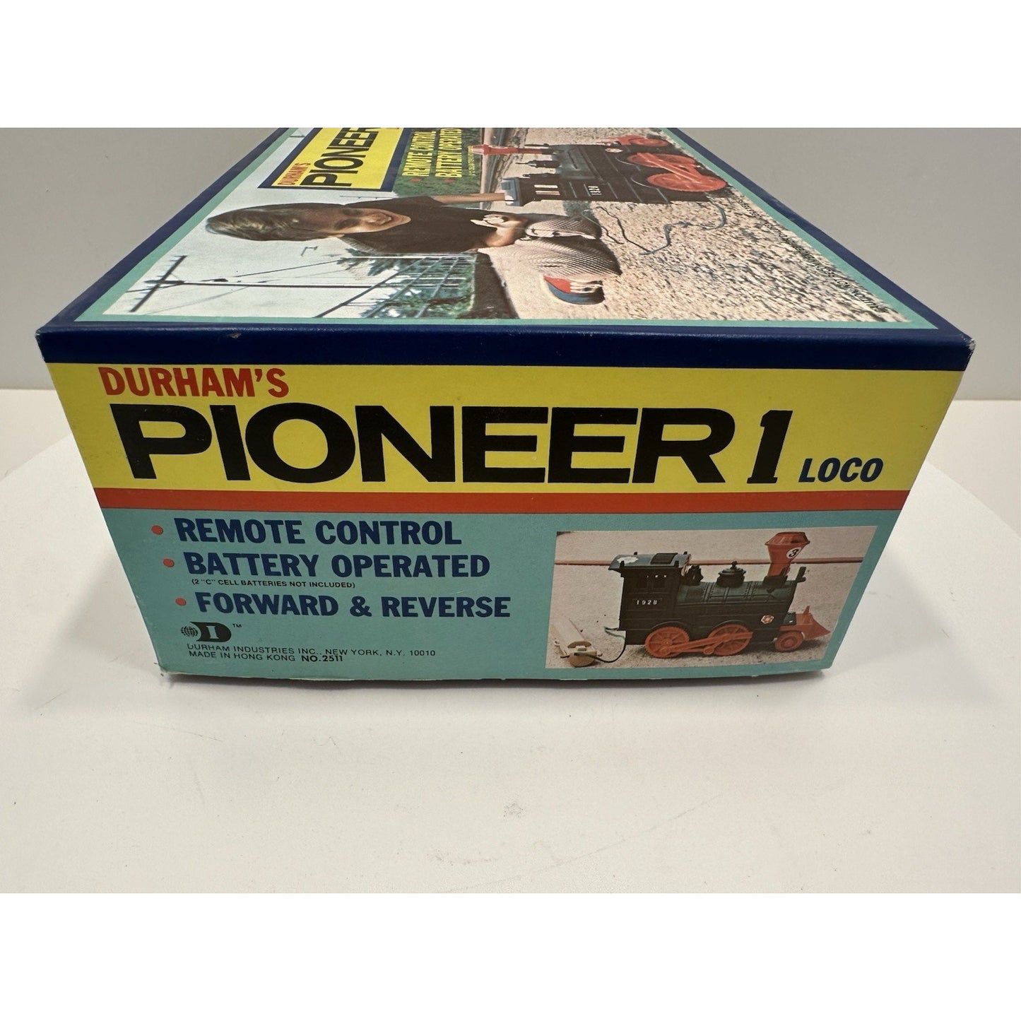 VINTAGE *NEW* 1970's Durham's Pioneer 1 Loco Train Remote/Battery Operated Toy