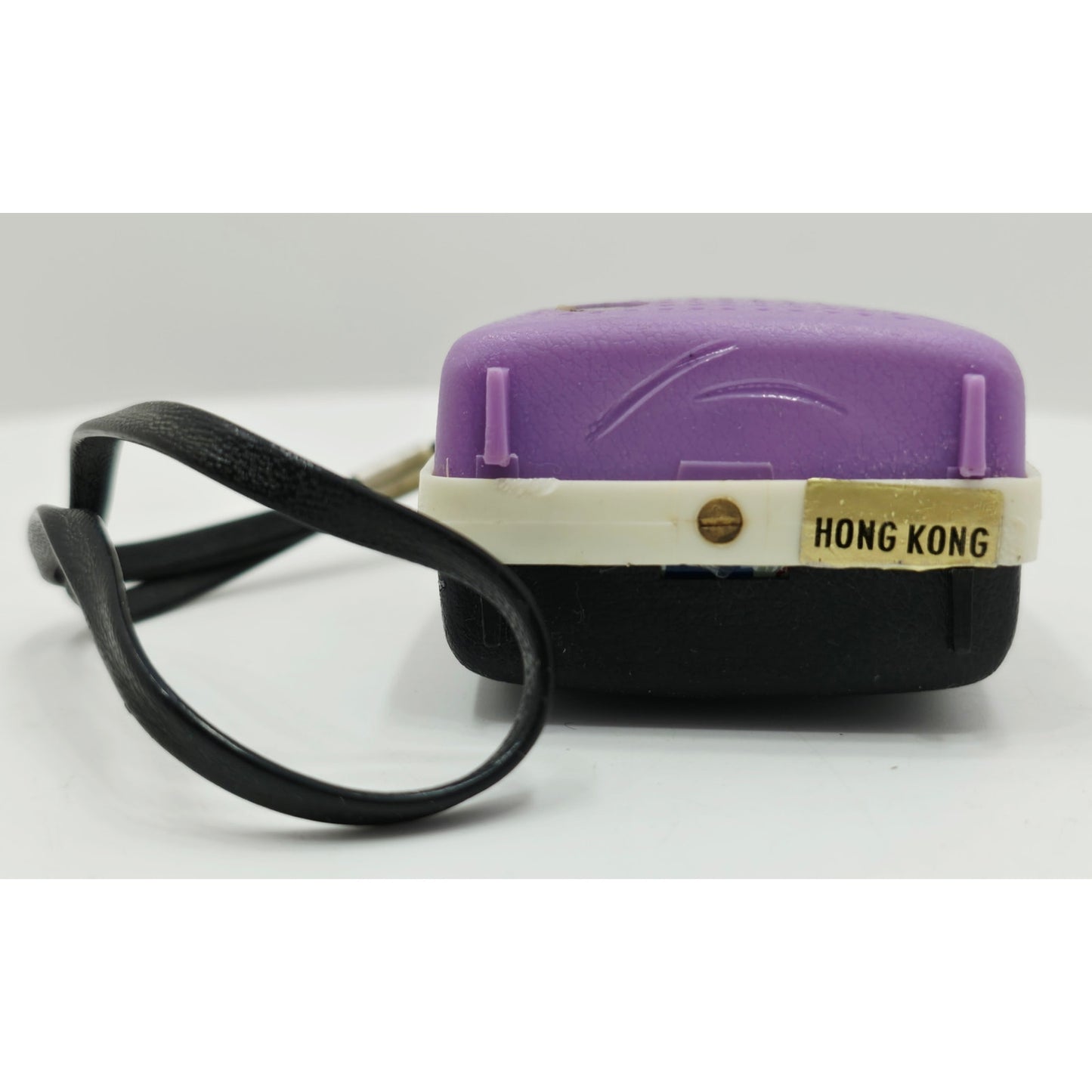 VINTAGE *NEW* 1970's Sakura FS-19 Purple & Black Transistor Radio