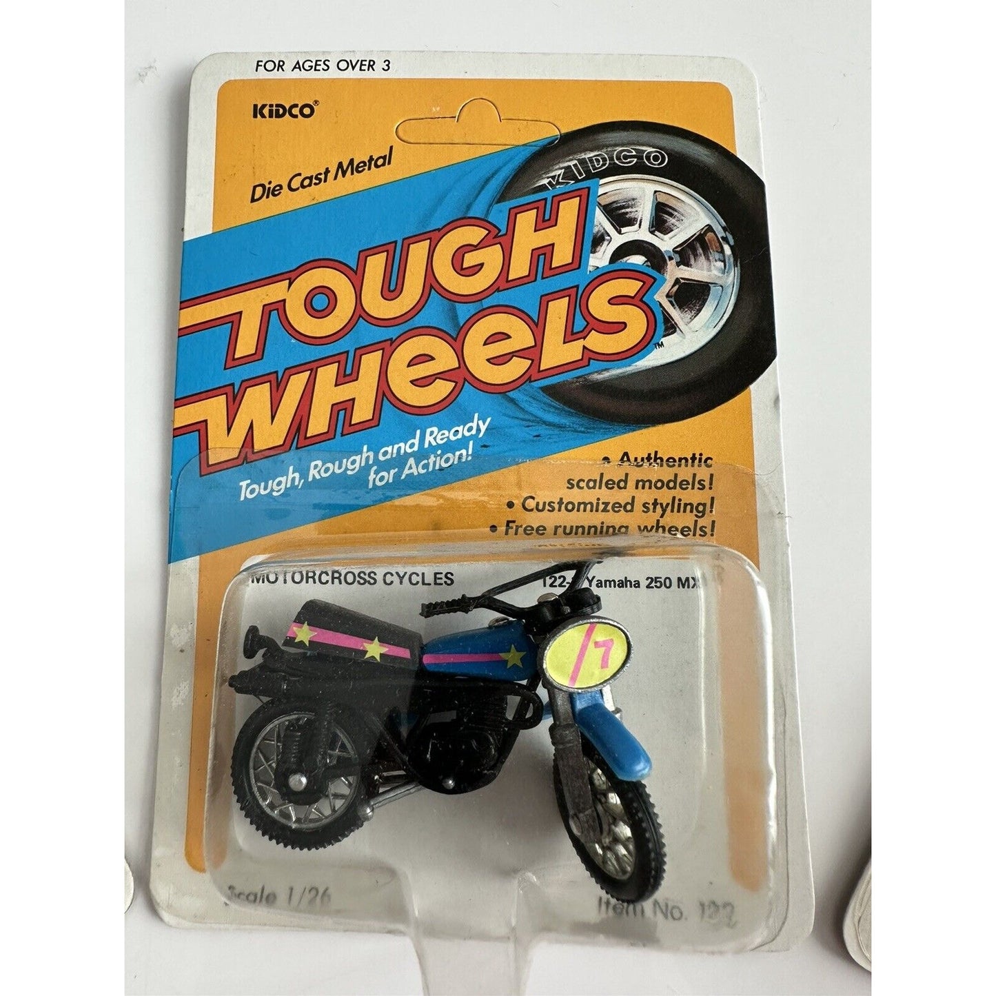 VINTAGE *NEW* Tough Wheels Motorcross Cycles Set