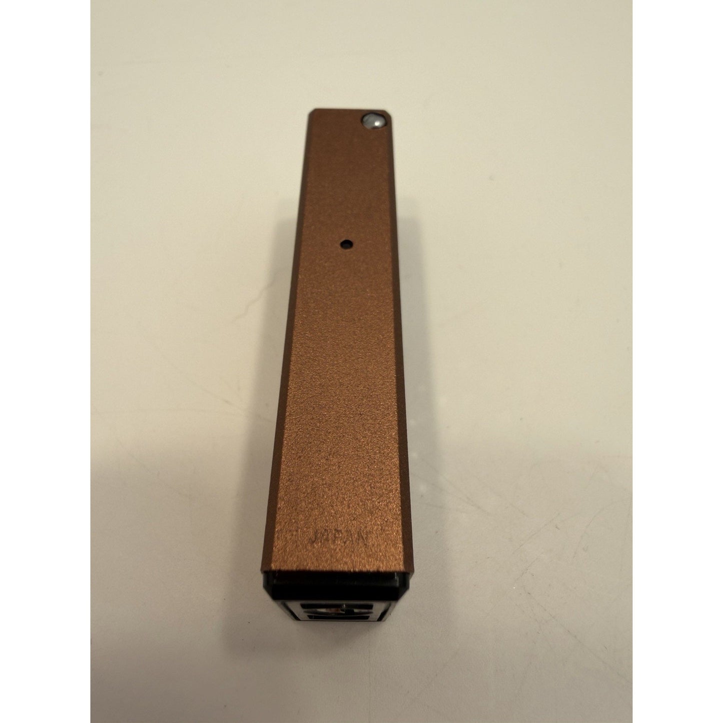 VINTAGE *NEW* 1950's Capri w/Design Brown/Silver Butane Japanese Lighter