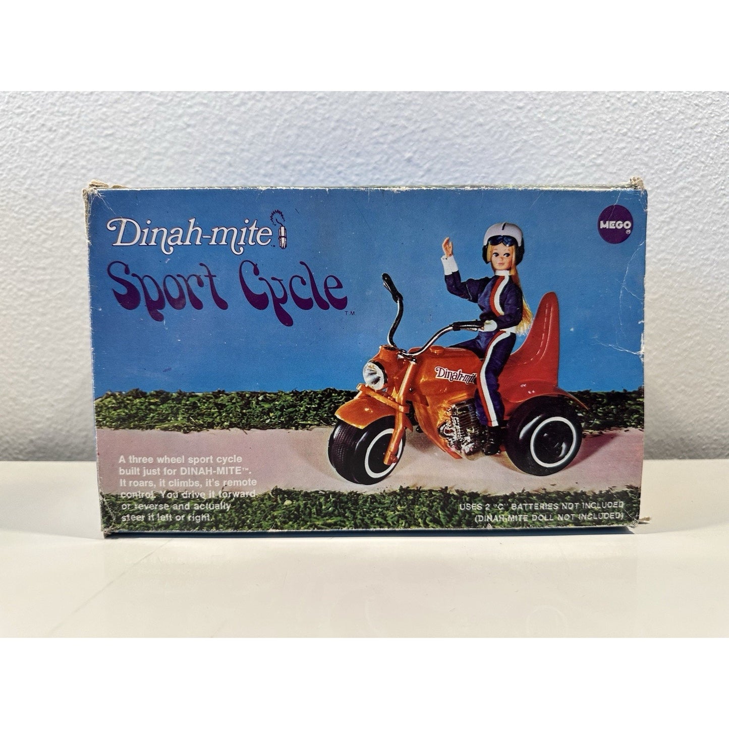 VINTAGE *NEW* 1973 MEGO Dinah-Mite Sport Cycle Toy