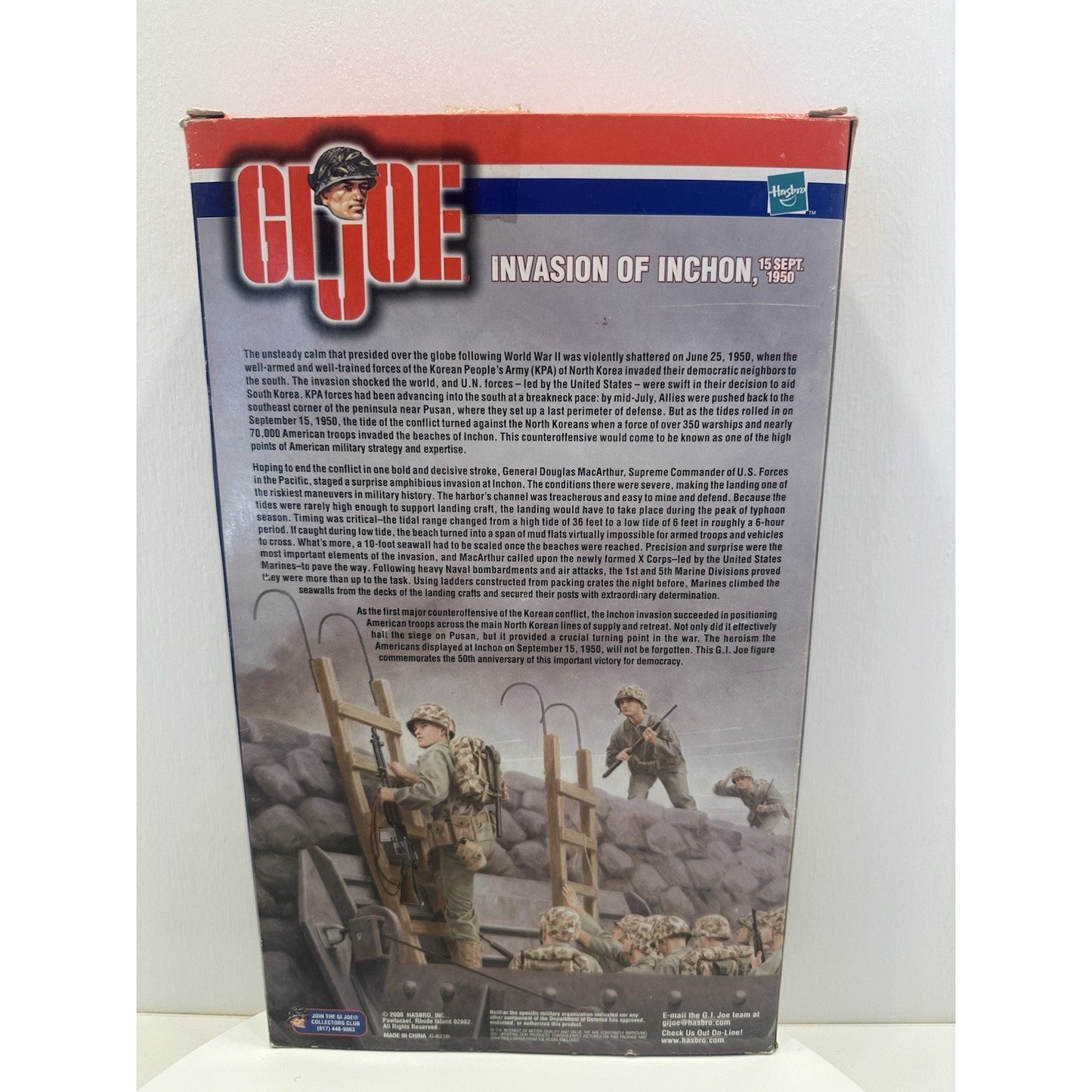VINTAGE GI Joe Invasion of Inchon 9/15/1950 12" Action Figure