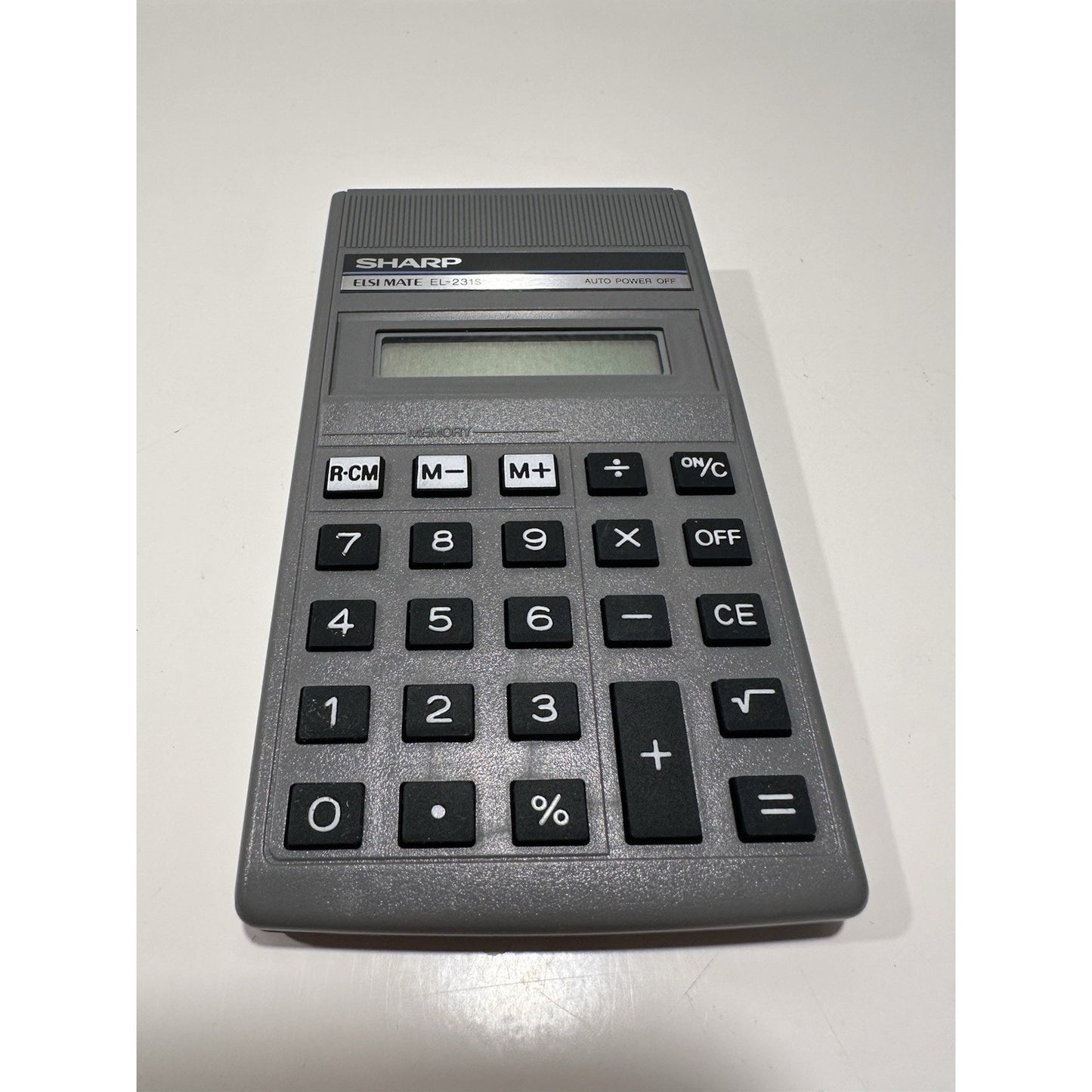 VINTAGE *NEW* 80's Sharp Elsi Mate EL-231S Electronic Calculator JAPAN