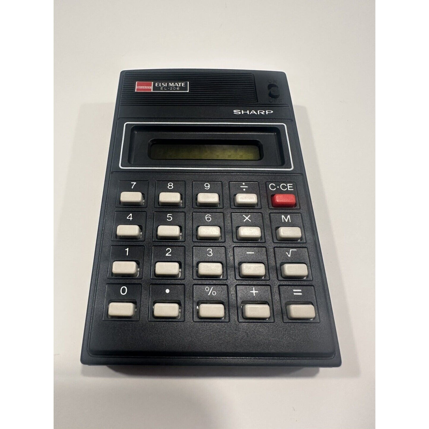 VINTAGE *NEW* Sharp Elsimate EL-206 Electronic Calculator