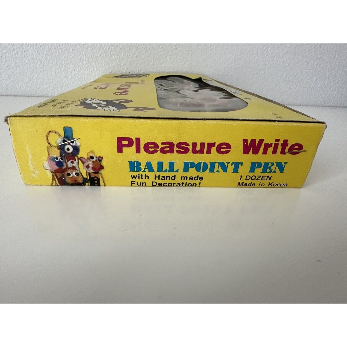 VINTAGE *NEW* Happy Doll Fun 12 Pen Set/Handcrafted