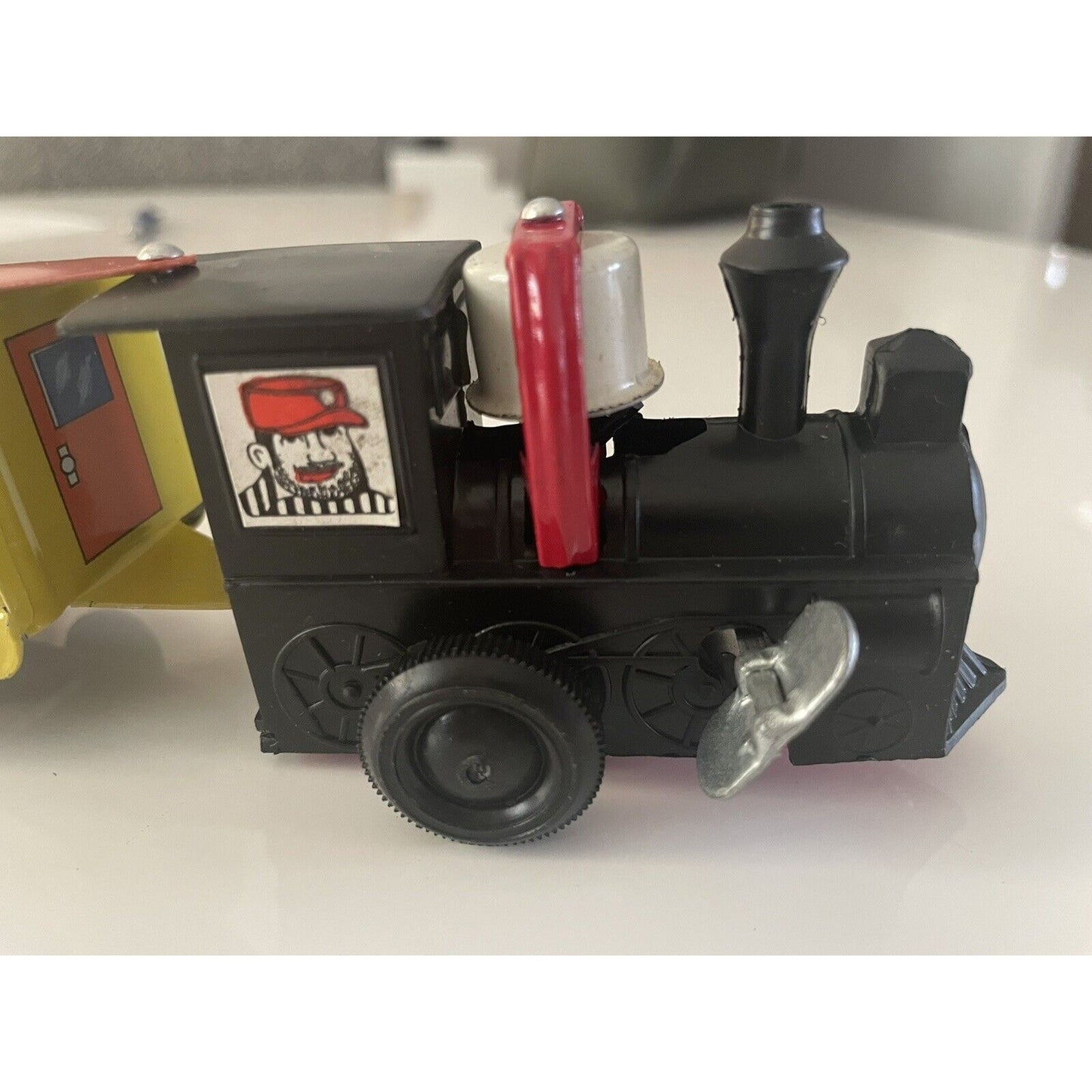 VINTAGE *NEW* Toy Zig Zag Express Train Wind-Up