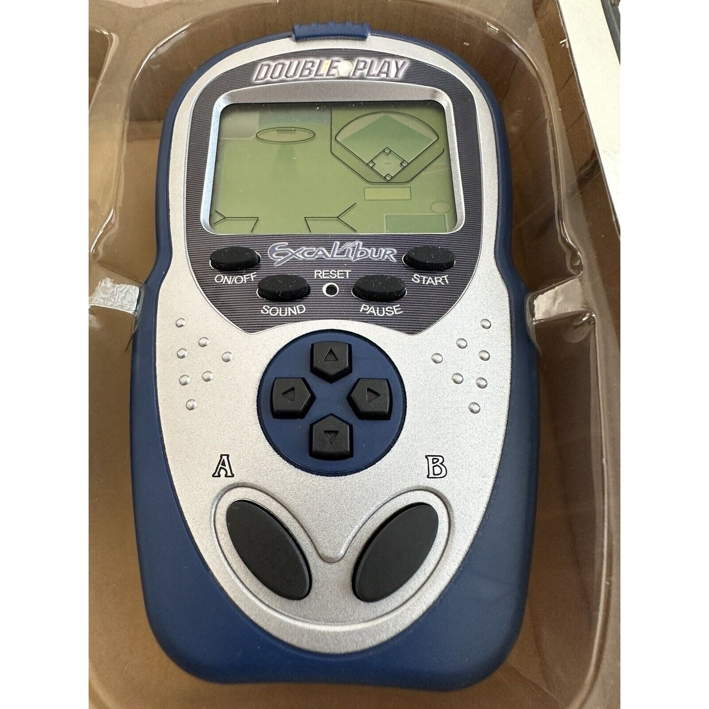 VINTAGE *NEW* Excalibur Baseball Double Play Handheld Video Game