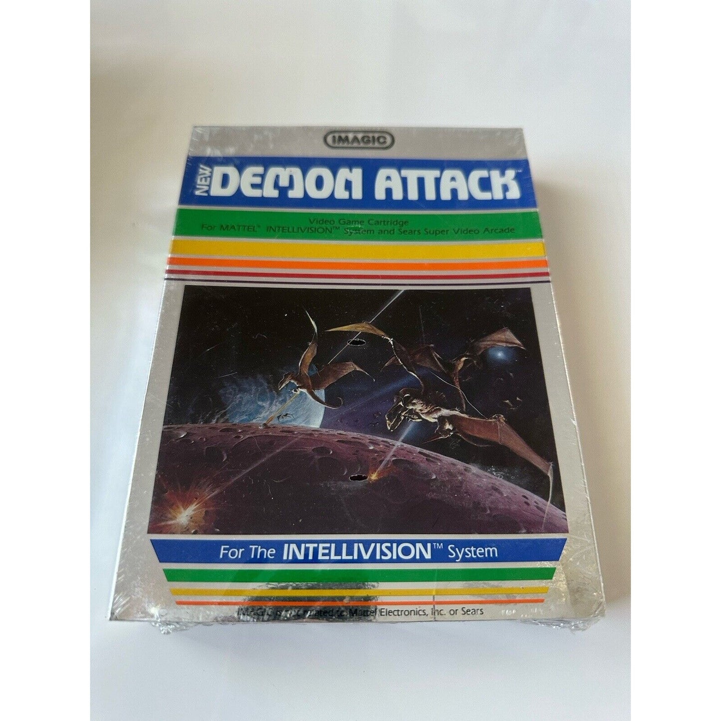 VINTAGE *NEW* IMAGIC Demon Attack Intellivision Factory Shrinkwrapped