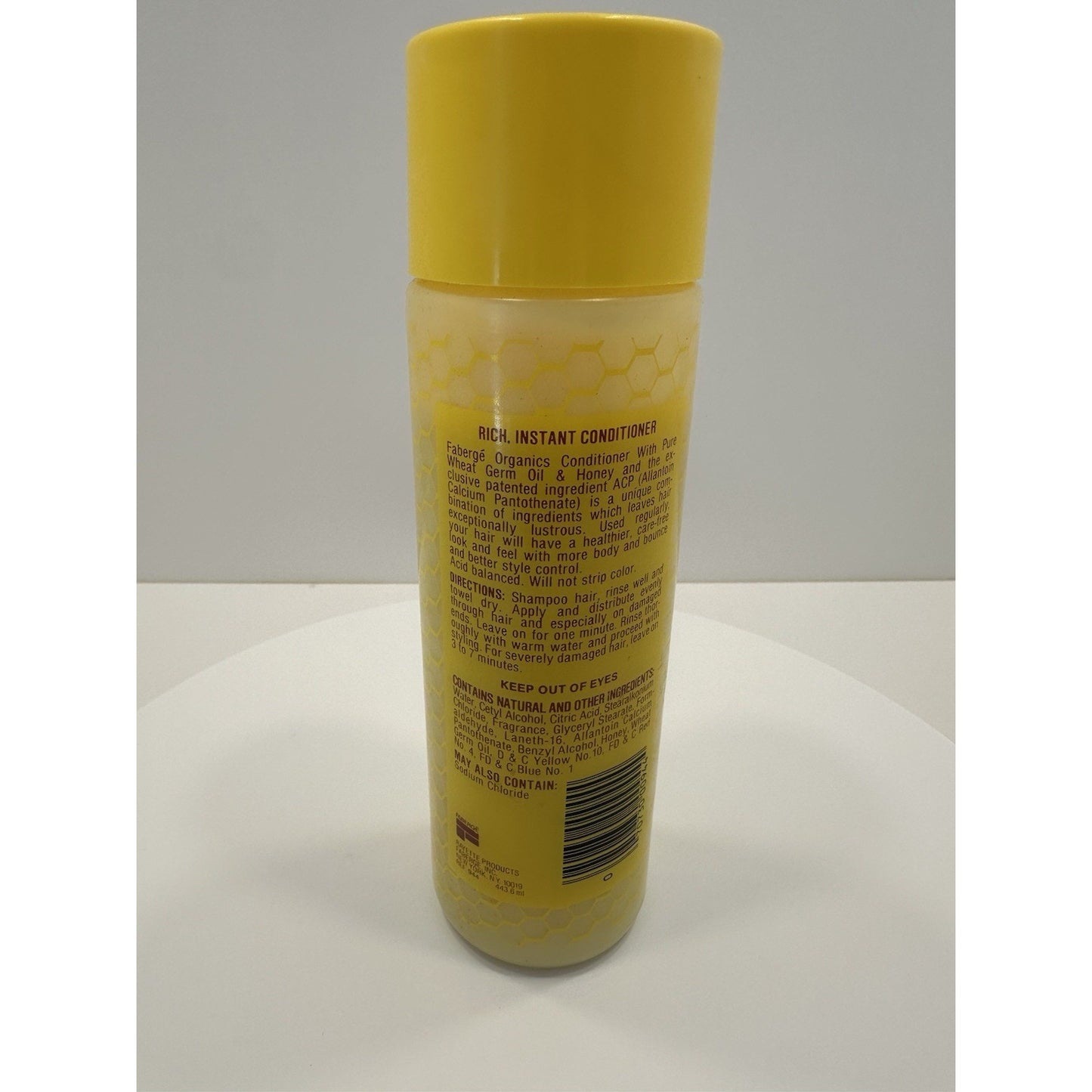 VINTAGE *NEW* 70's Faberge Organics Wheat Germ Oil & Honey Instant Conditioner