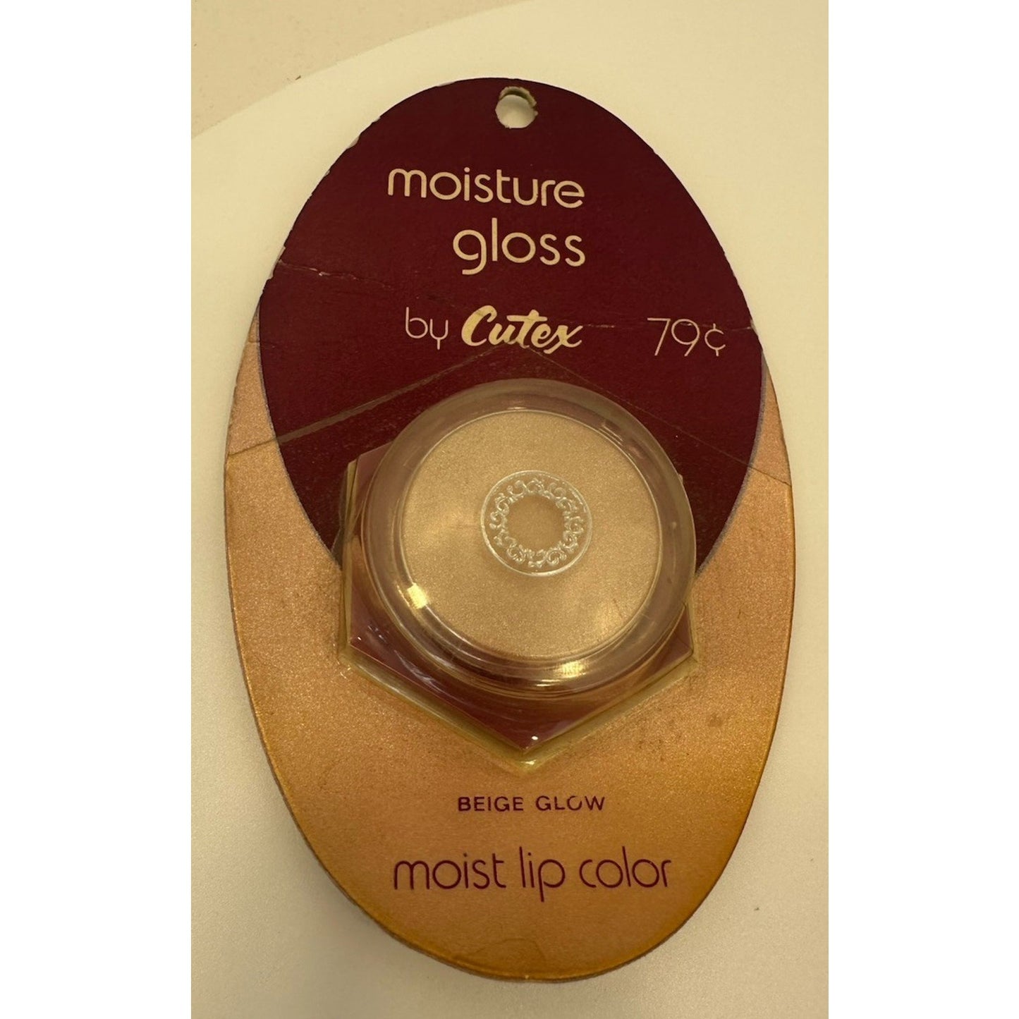 VINTAGE *NEW* 1970's Cutex Moisture Lip Gloss Glow Collection on Cards