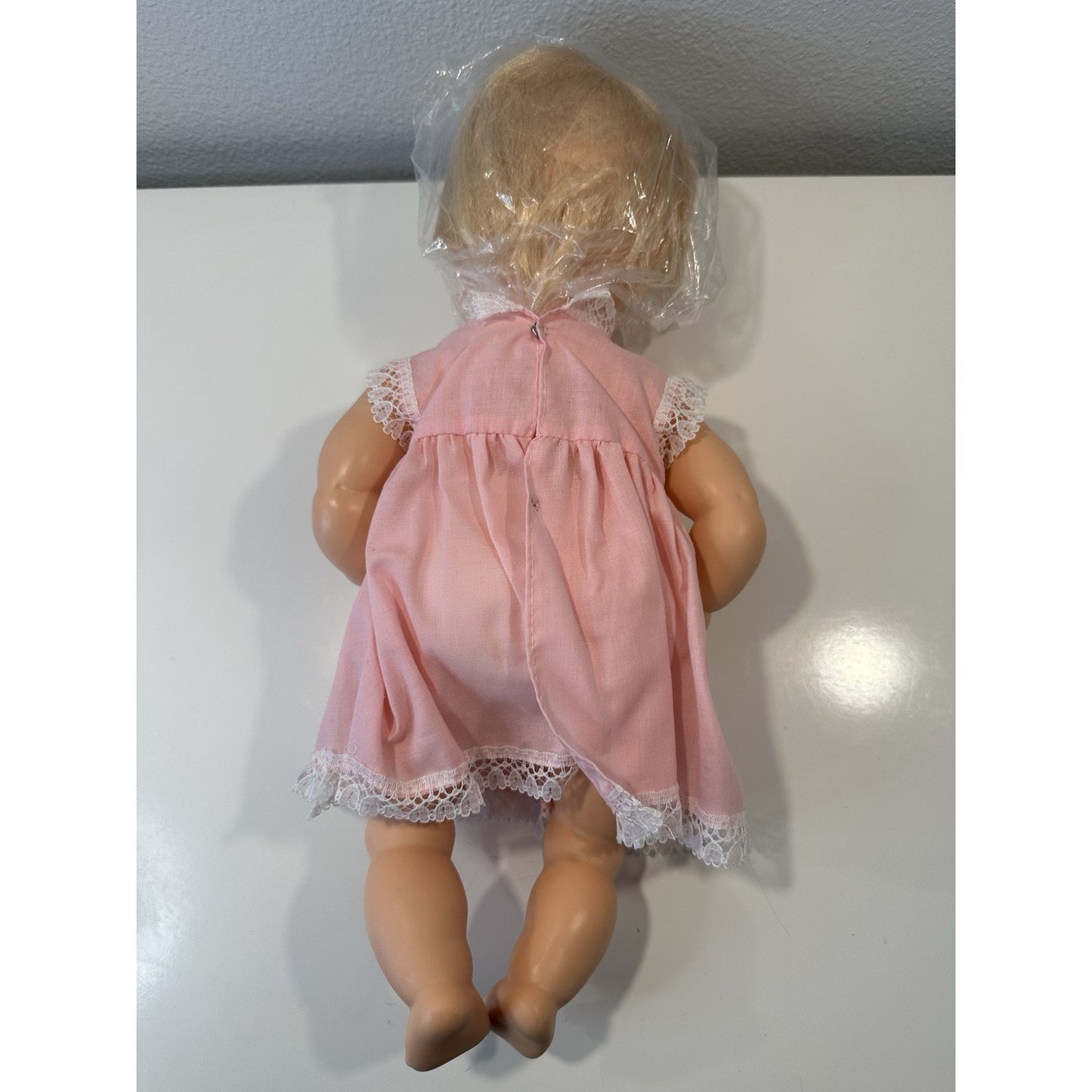 VINTAGE *NEW* 1976 New In Box Baby Sez So Press Her Heart Talking Doll Blonde