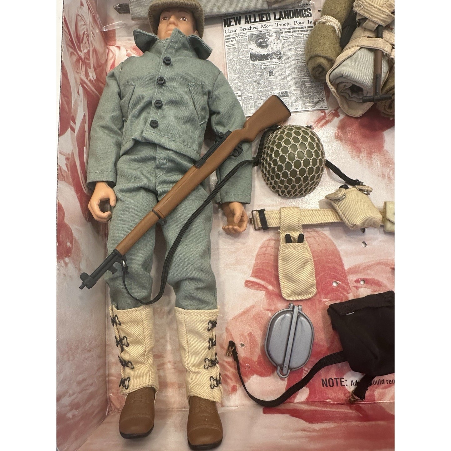 VINTAGE *NEW* GI Joe Classic Collection 442nd Infantry Nidei Soldier