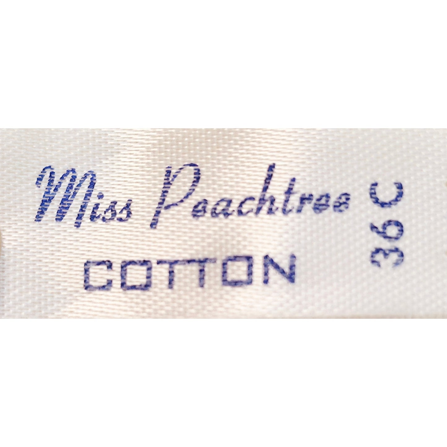 VINTAGE *NEW* 1960's Miss Peachtree Women's White Bullet Bra Size 36C