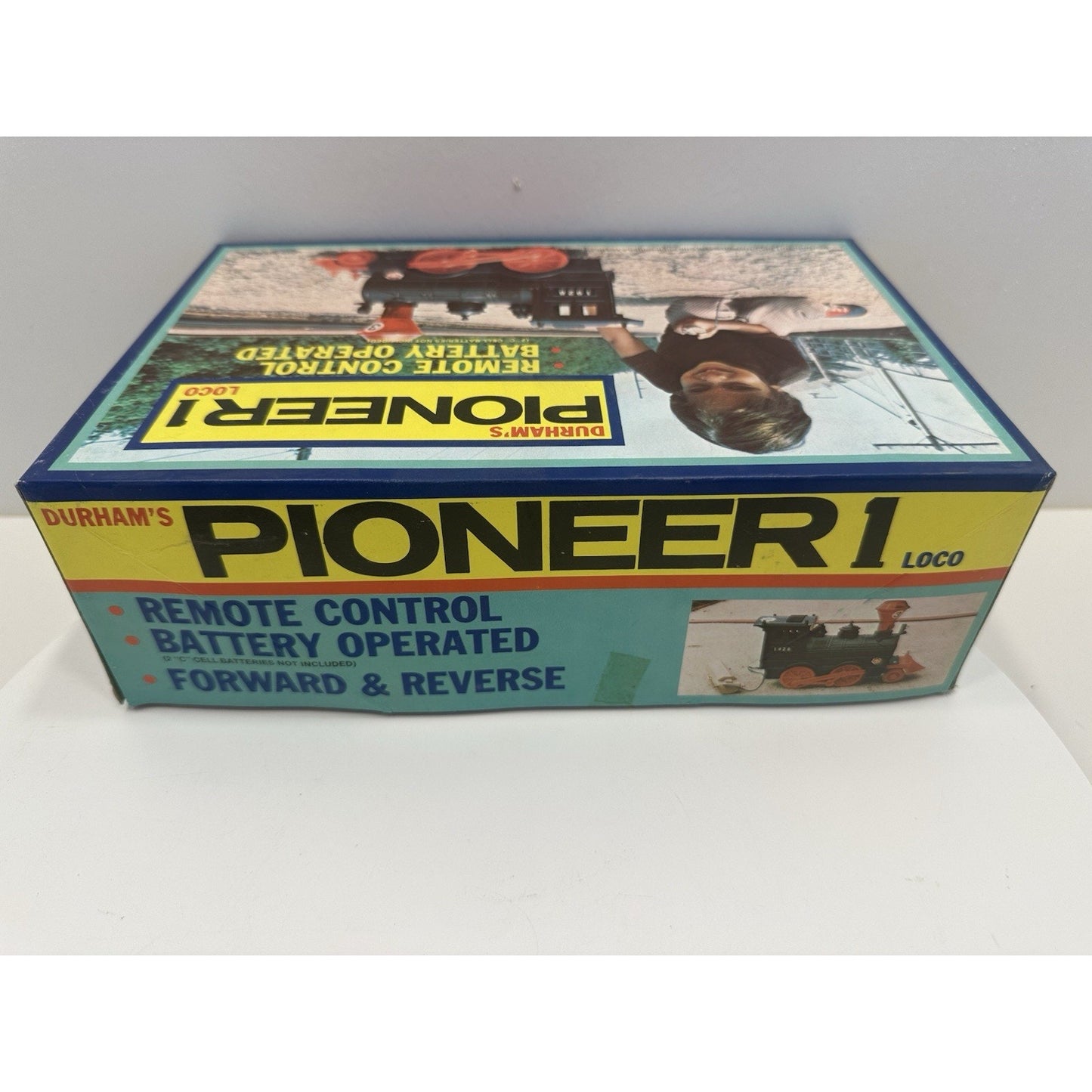VINTAGE *NEW* 1970's Durham's Pioneer 1 Loco Train Remote/Battery Operated Toy