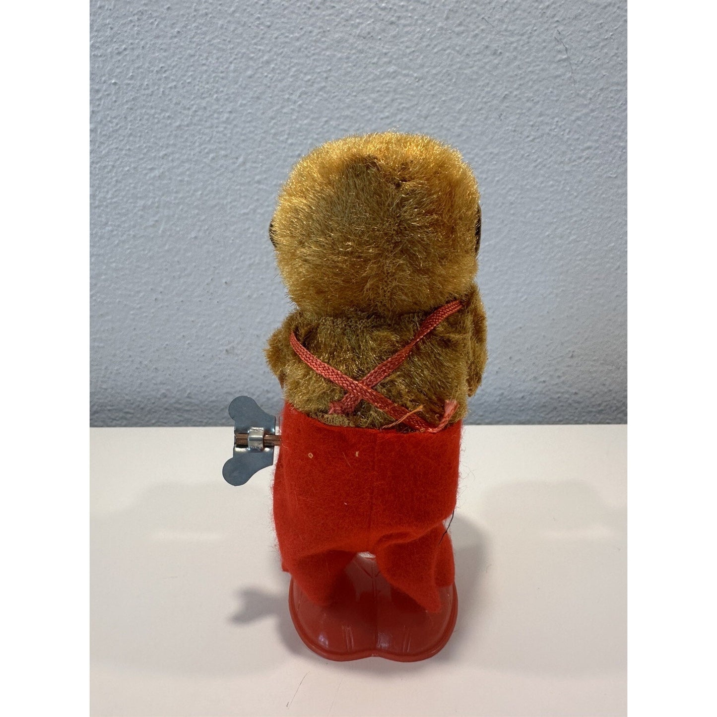 VINTAGE *NEW* Musical Moving Monkey w/Clashing Cymbals Wind-Up Toy