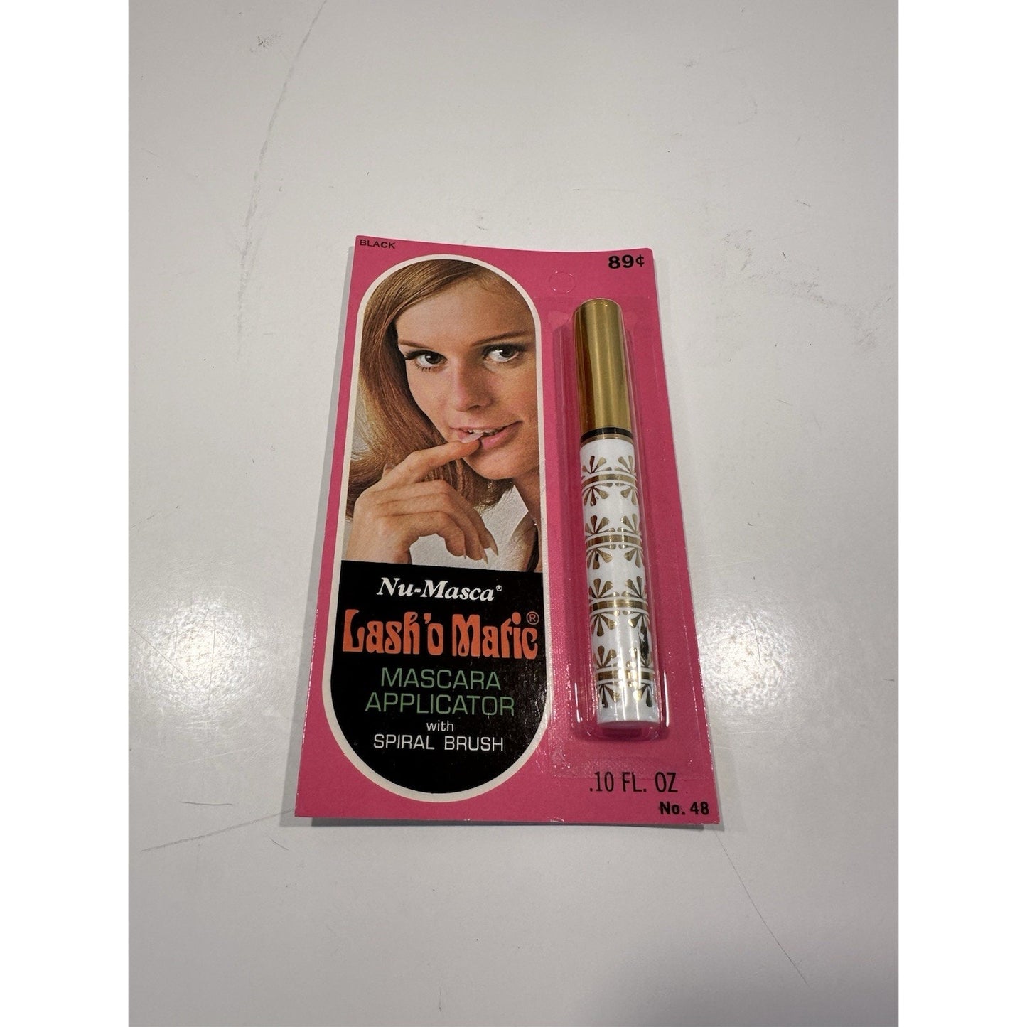 VINTAGE *NEW* Nu-Masca Lash 'O Matic Mascara Applicator Black
