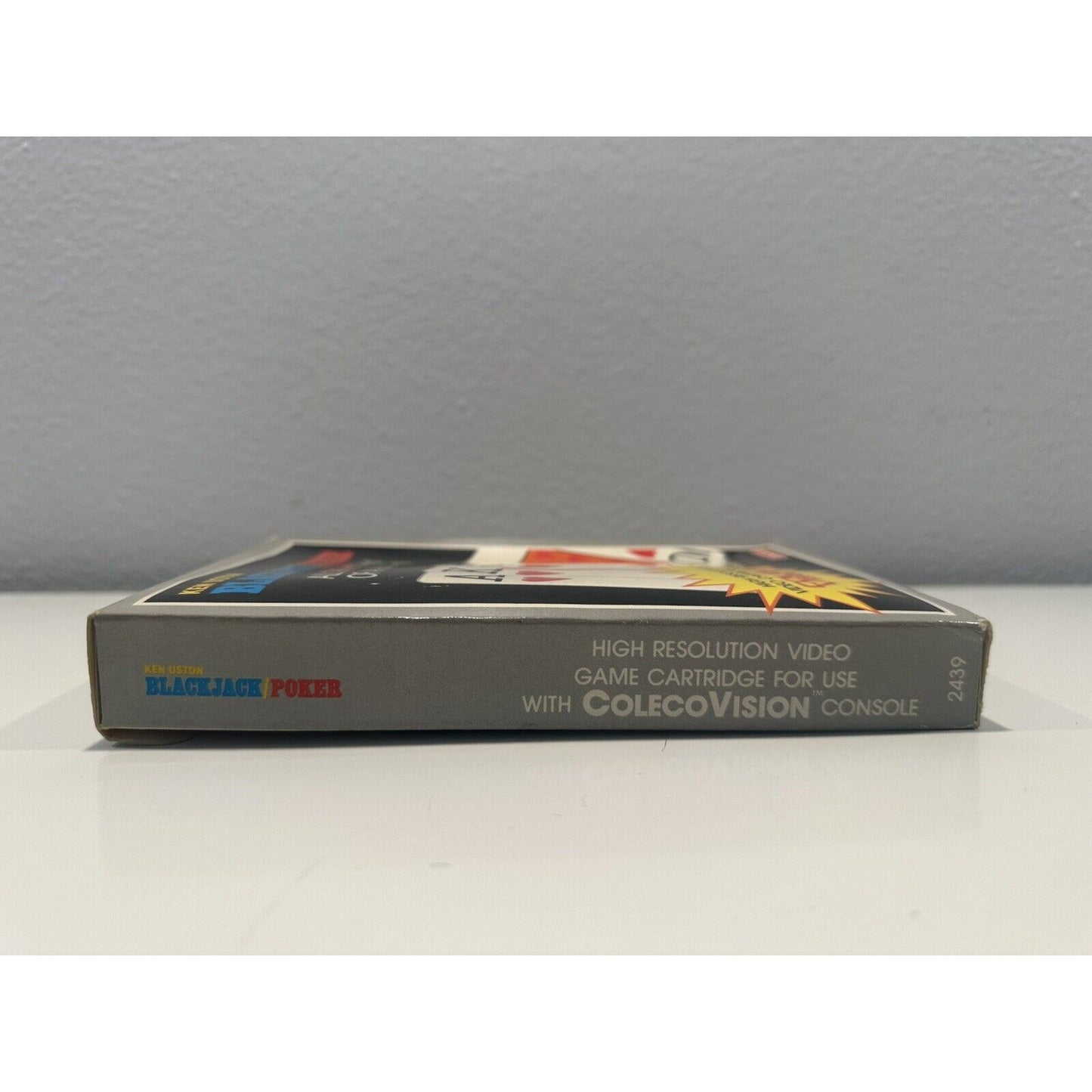VINTAGE *NEW* COLECO Vision Ken Uston Blackjack/Poker