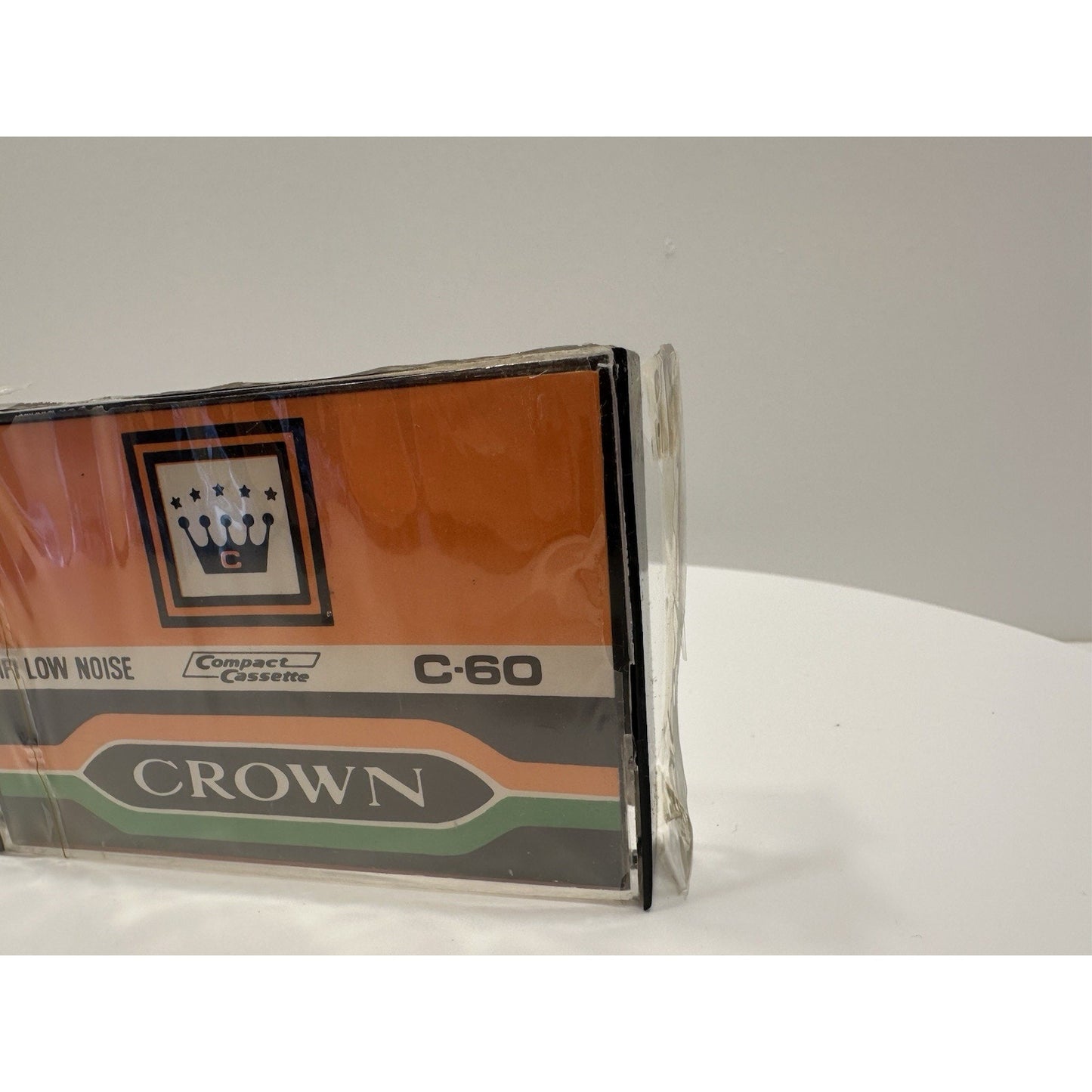 VINTAGE *NEW* 1970's Crown C-60 HiFi Low Noise Lot of 9 Blank Cassette Tapes