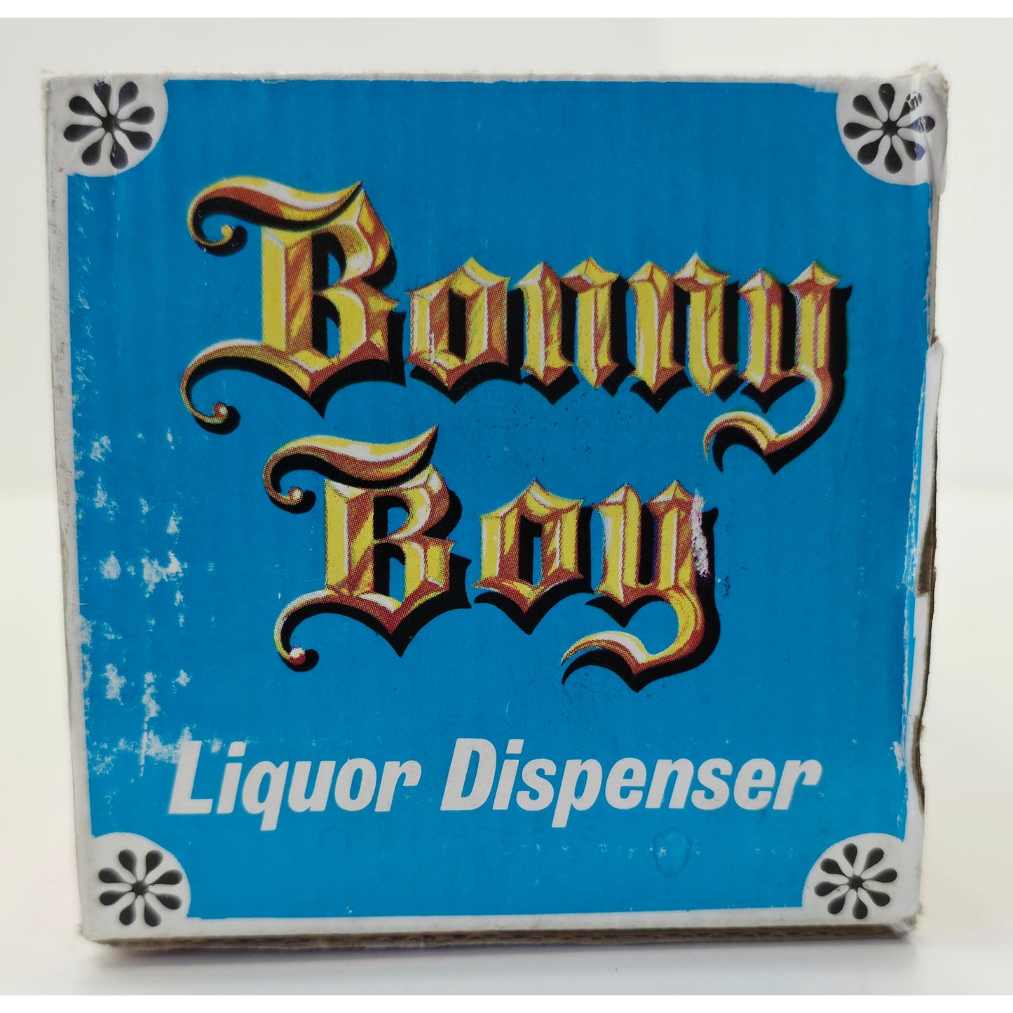 VINTAGE *NEW* 1960's Bonny Boy Liquor Dispenser in Original Box Brown Decanter