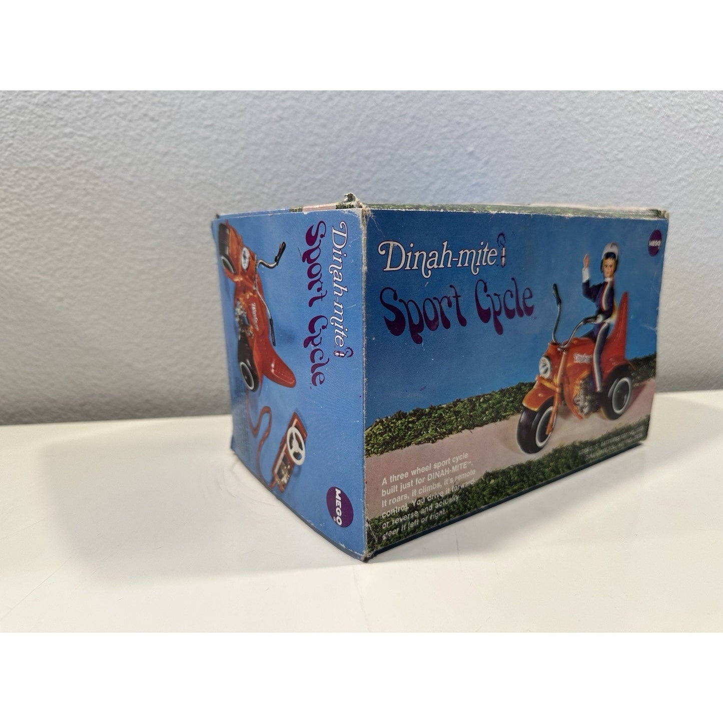 VINTAGE *NEW* 1973 MEGO Dinah-Mite Sport Cycle Toy