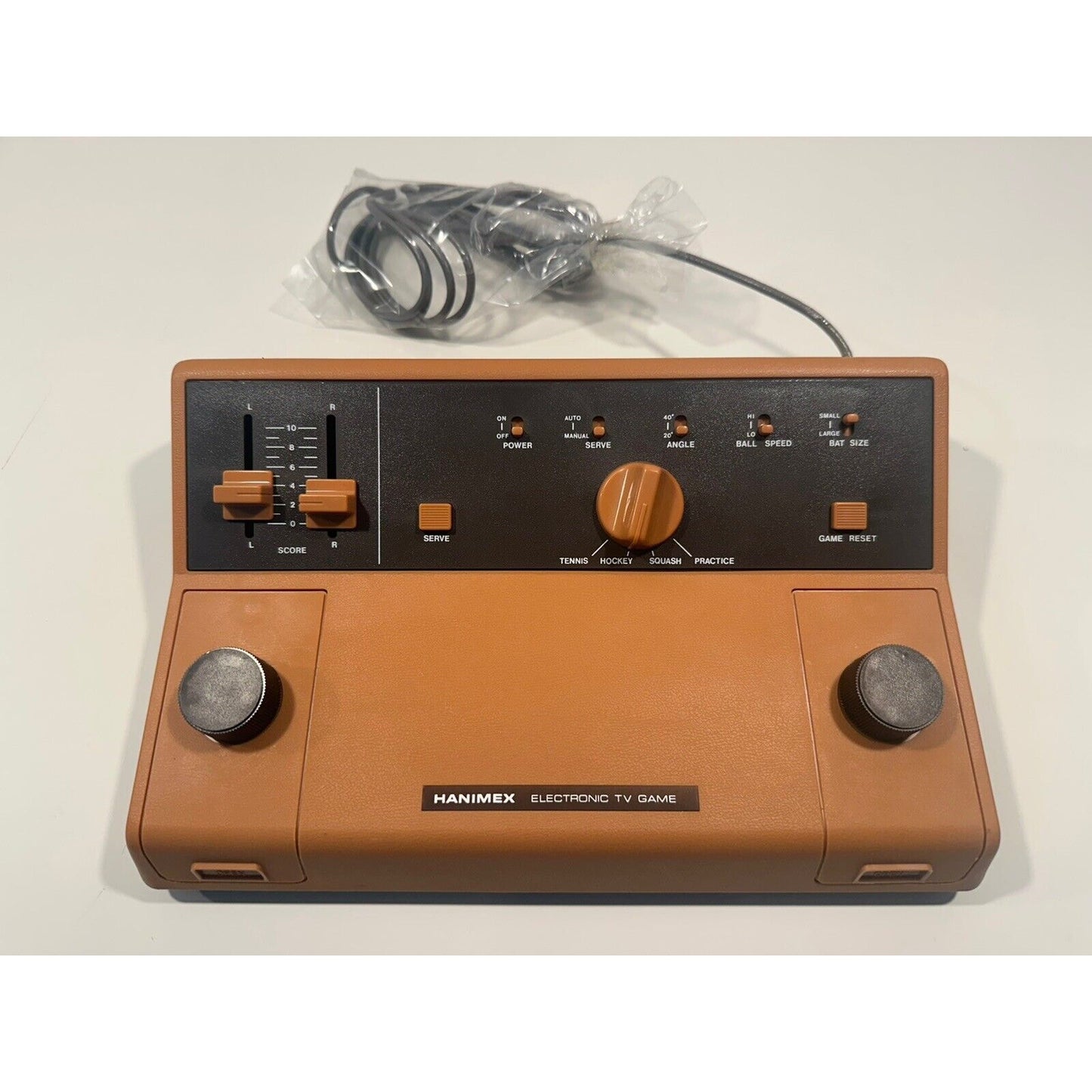 VINTAGE *NEW* Hanimex 777 Video Game Console Tennis Hockey Squash