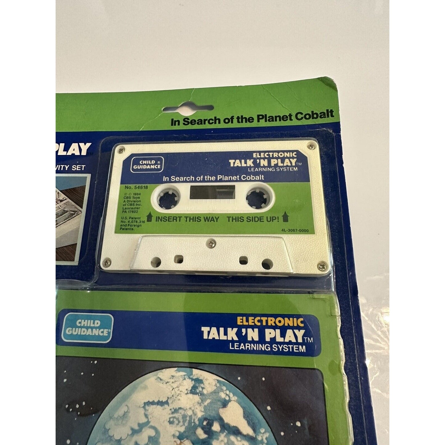 VINTAGE *NEW* CBS Toys Electronic Talk 'n Play Learning System Planets & Animals