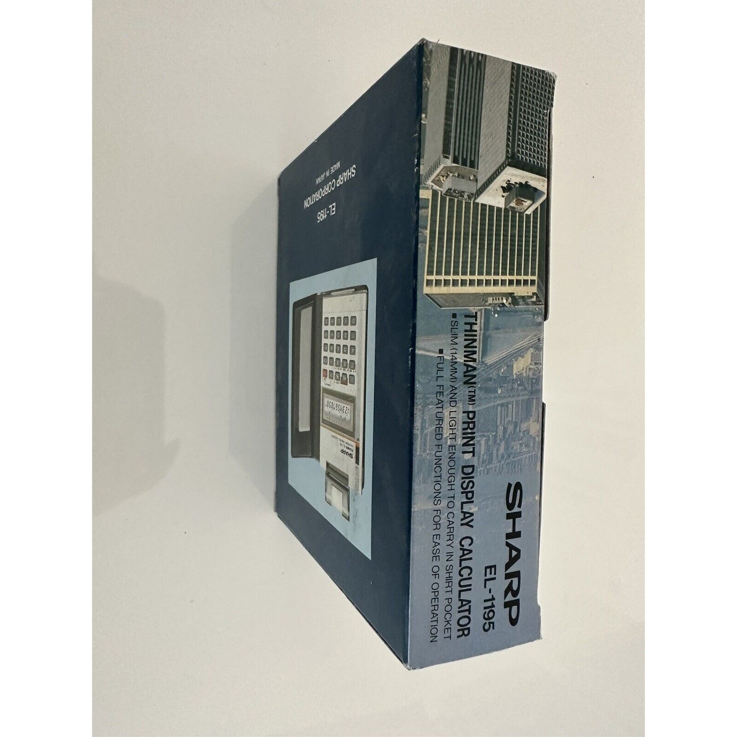 VINTAGE *NEW* Sharp EL-1195 Thinman Printer Calculator
