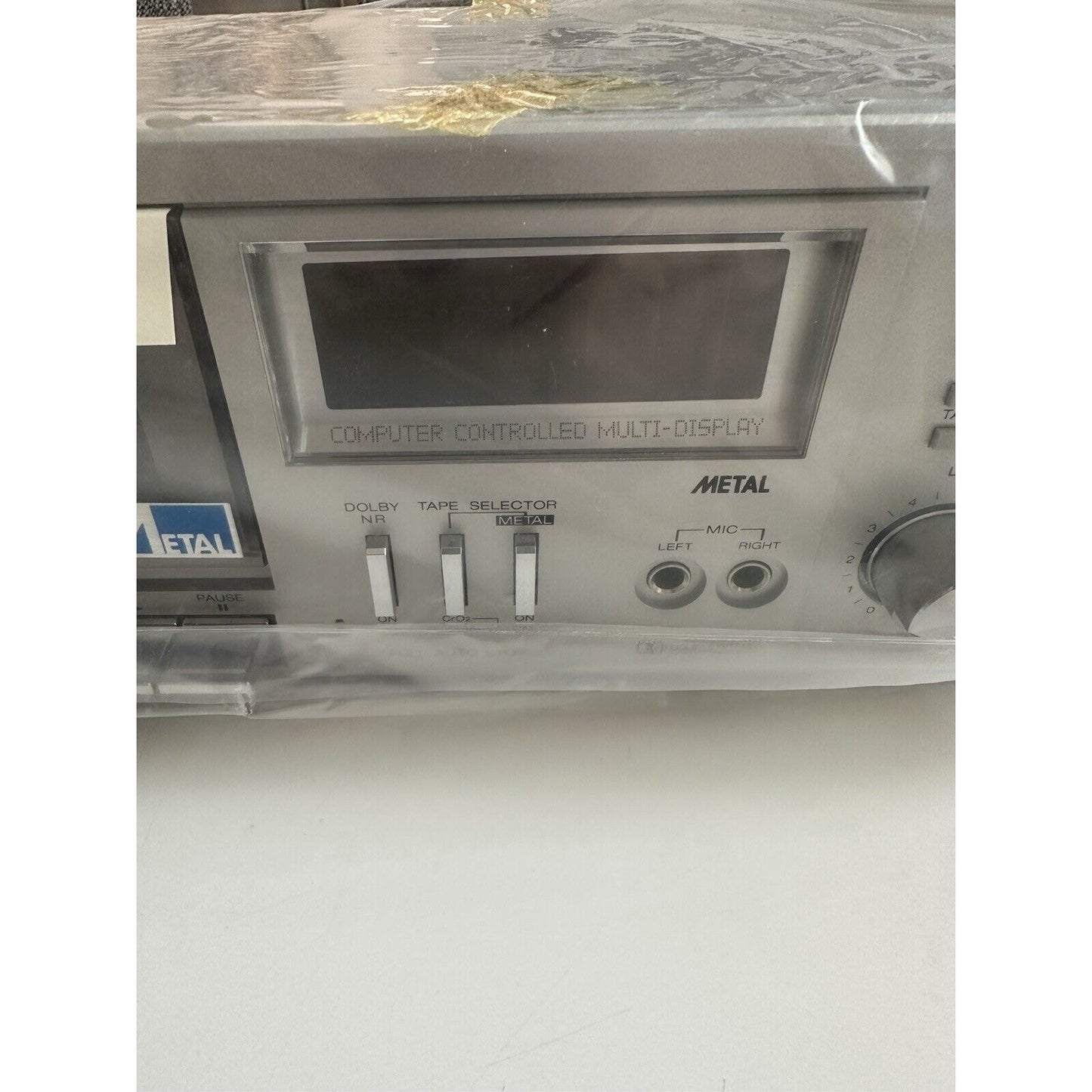 VINTAGE *NEW* Sharp RT-20 Stereo Cassette Tape Deck