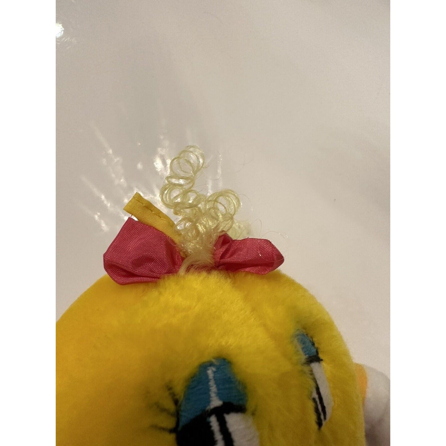 VINTAGE *NEW* 1980's SUPER RARE Ms Pacman Plushy SET - Blue/Pink
