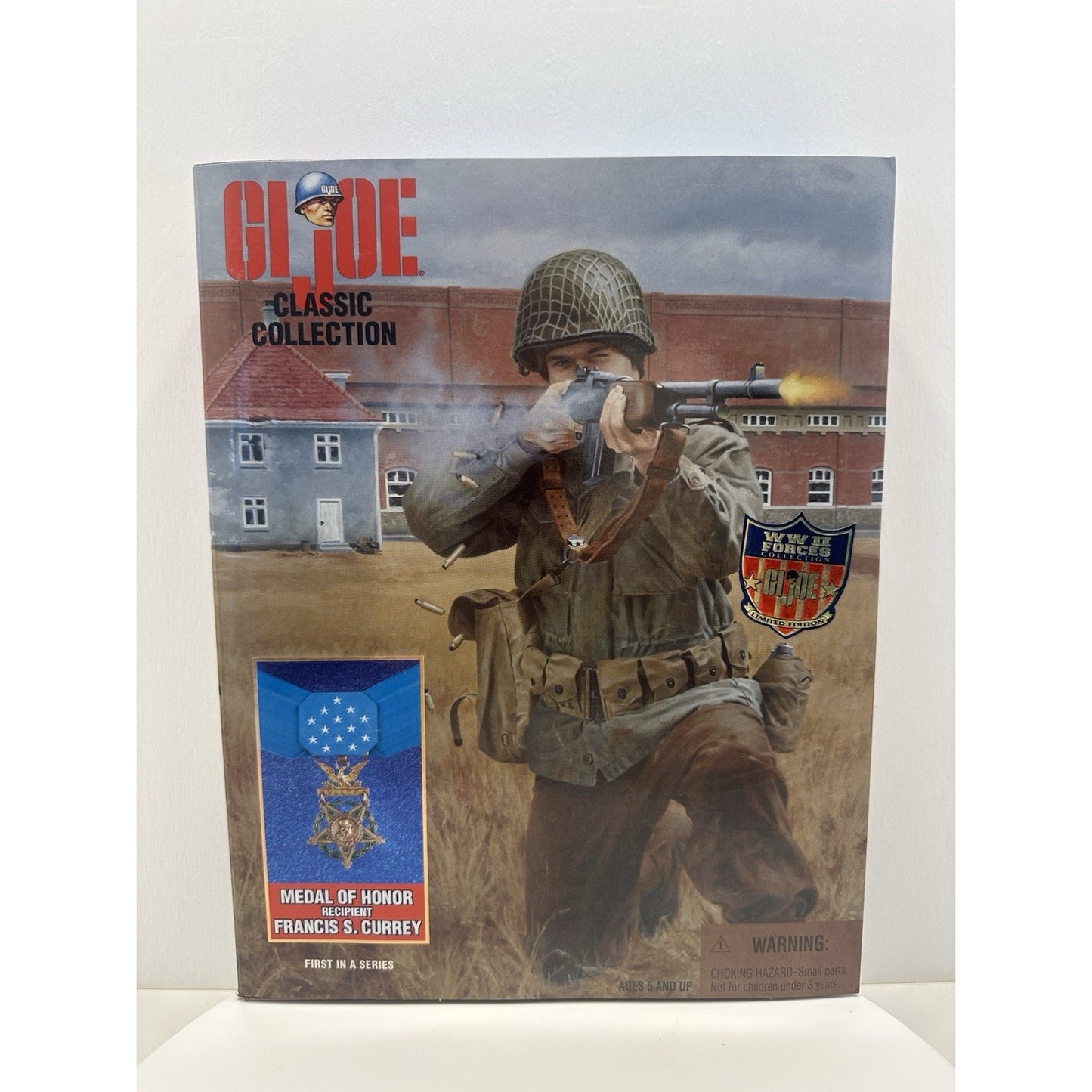 VINTAGE GI Joe Medal of Honor Recipient Francis S. Currey Hasbro Action Figure