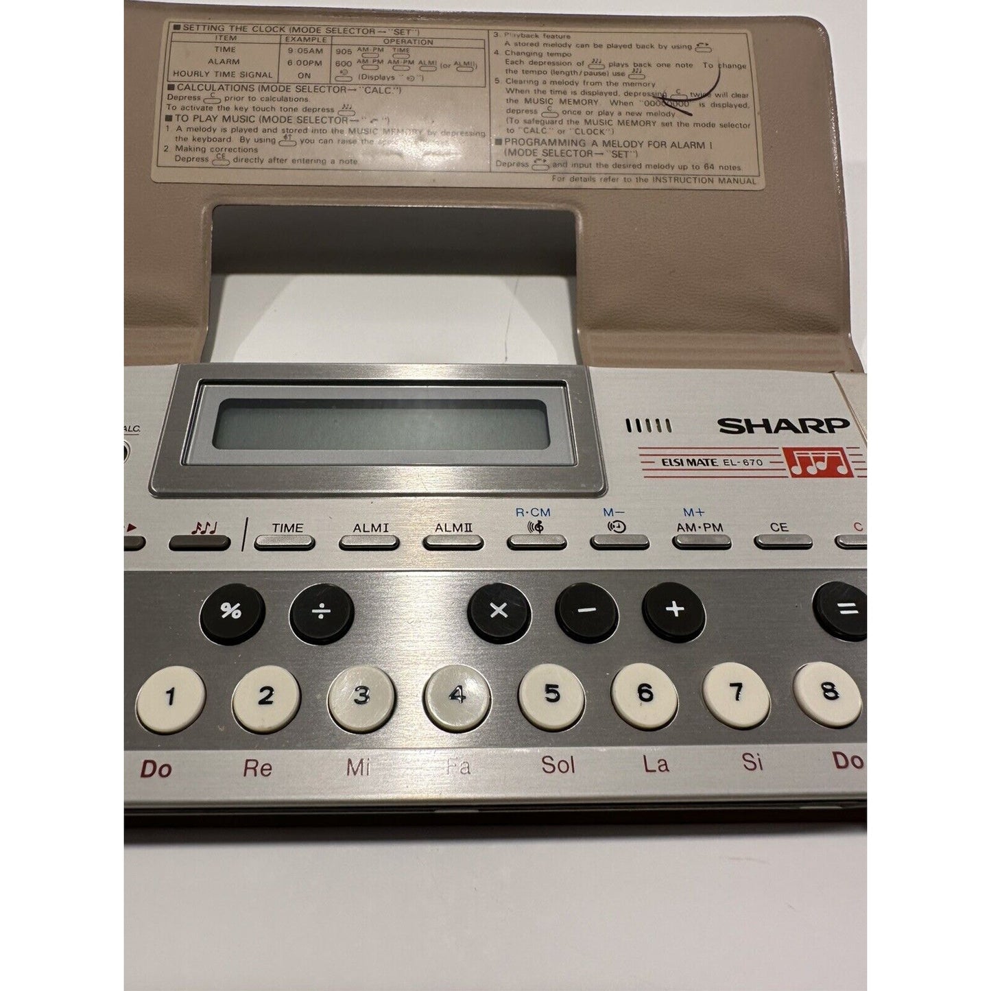 VINTAGE *NEW* Sharp EL-231 Electronic Calculator Japan
