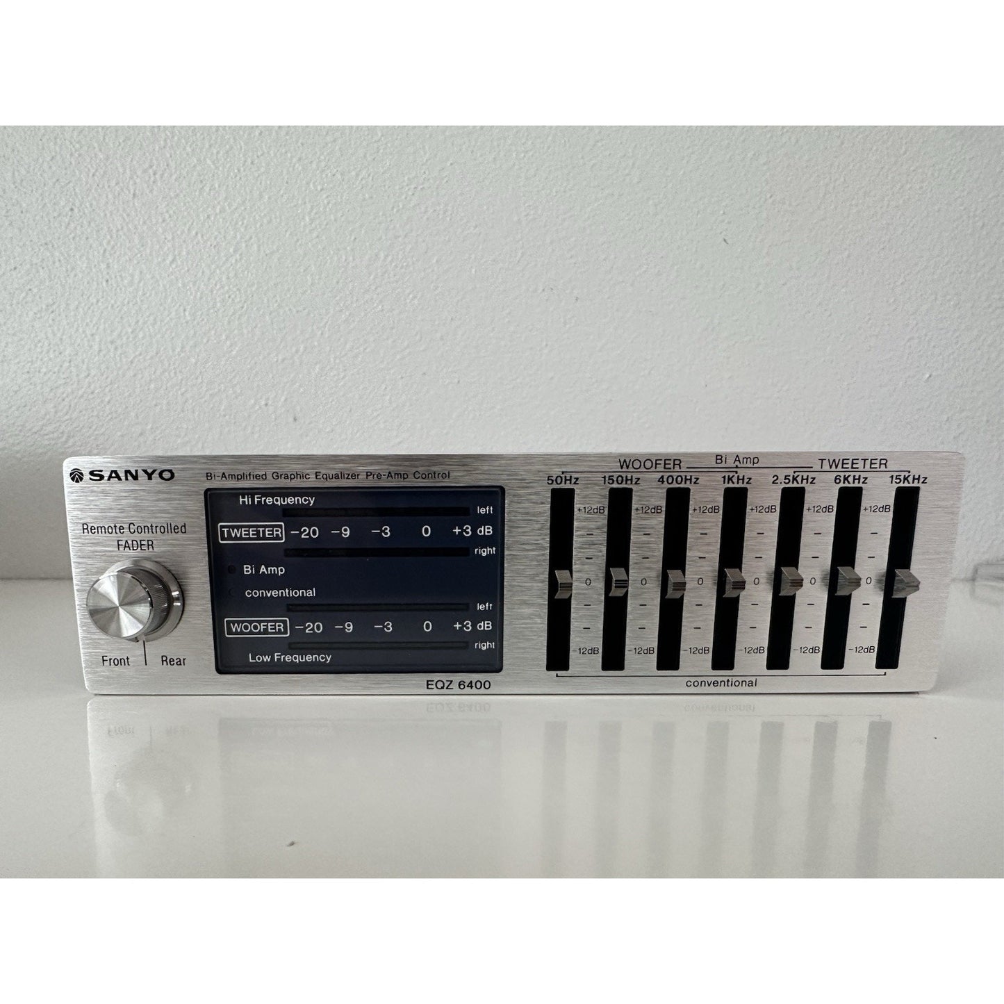 VINTAGE *NEW* 1987 Sanyo EQZ6400 High Fidelity Mobile Graphic Equalizer
