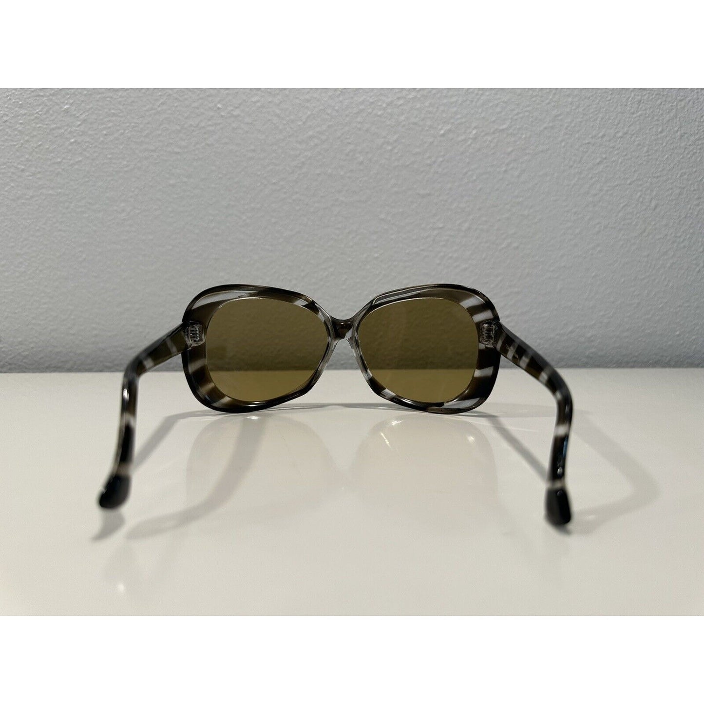 VINTAGE *NEW* Striped Tortoise Chic Sunglasses Movie Prop