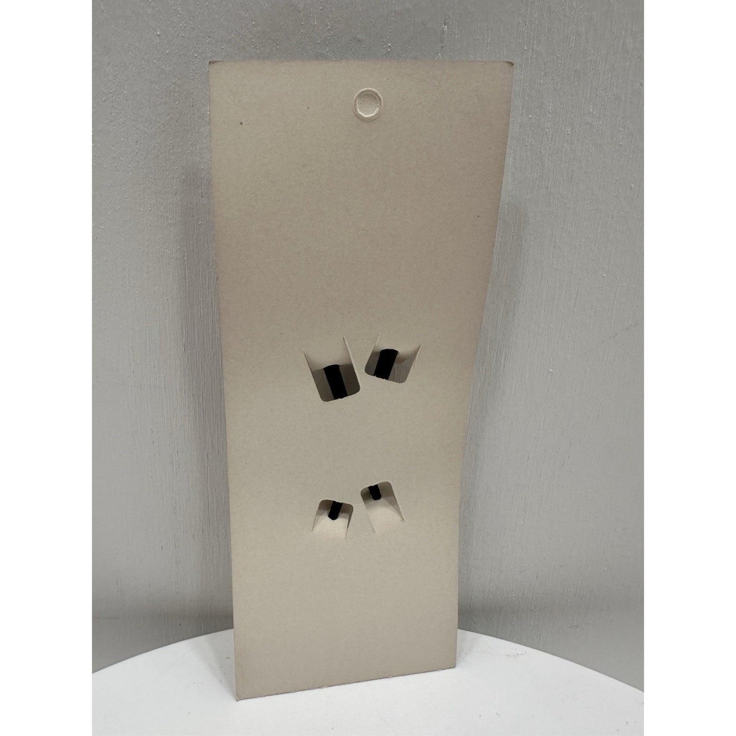 VINTAGE *NEW* 1970's Tip Top Hair Chignon Charm ChopSticks Black/White