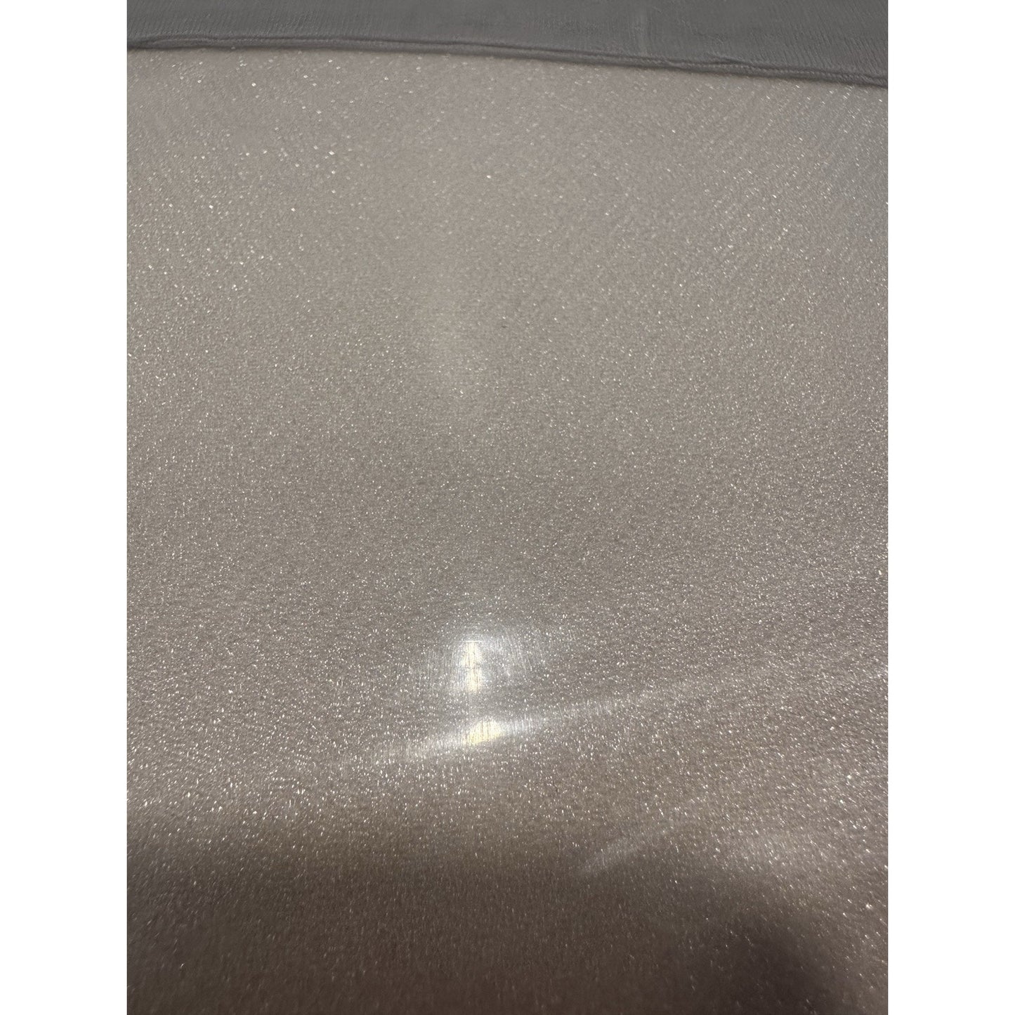 VINTAGE *NEW* Mod Glitter Hosiery-Silver Glitter Sz11M X 2 Pair