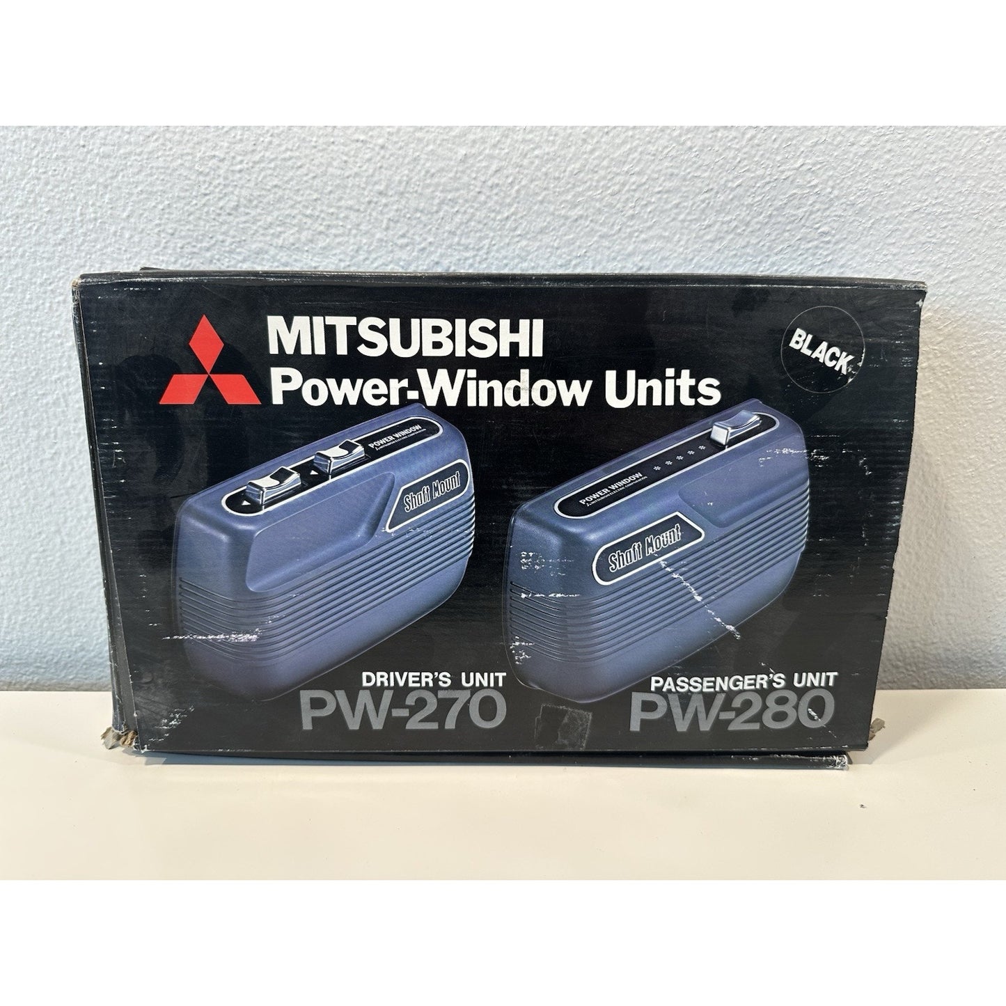 VINTAGE *NEW* Mitsubishi PW270/280, Univ. Add-On Power Window Mods-Shaft Mount