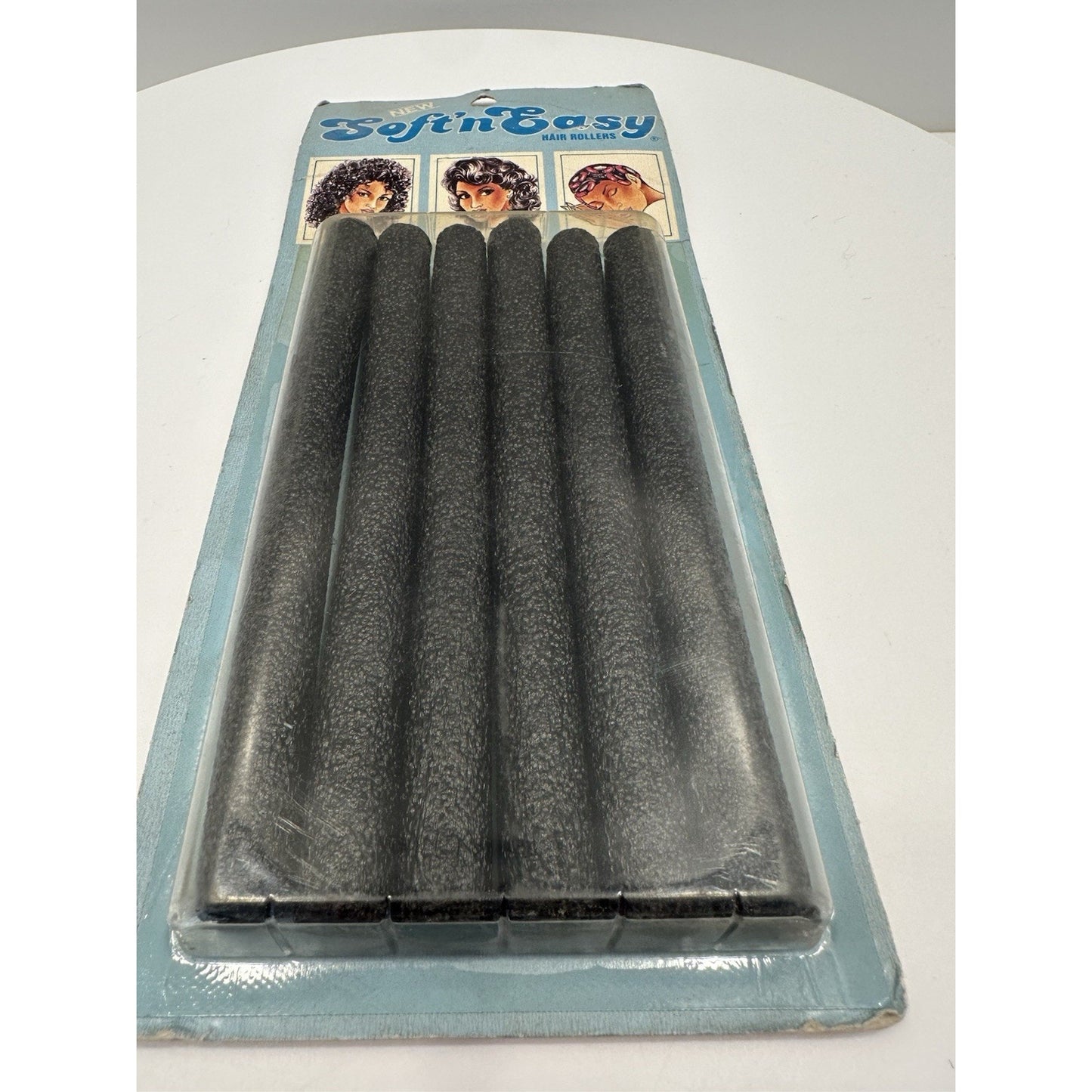 VINTAGE *NEW* 1970's Soft'n Easy Foam Twist Hair Curlers Rollers