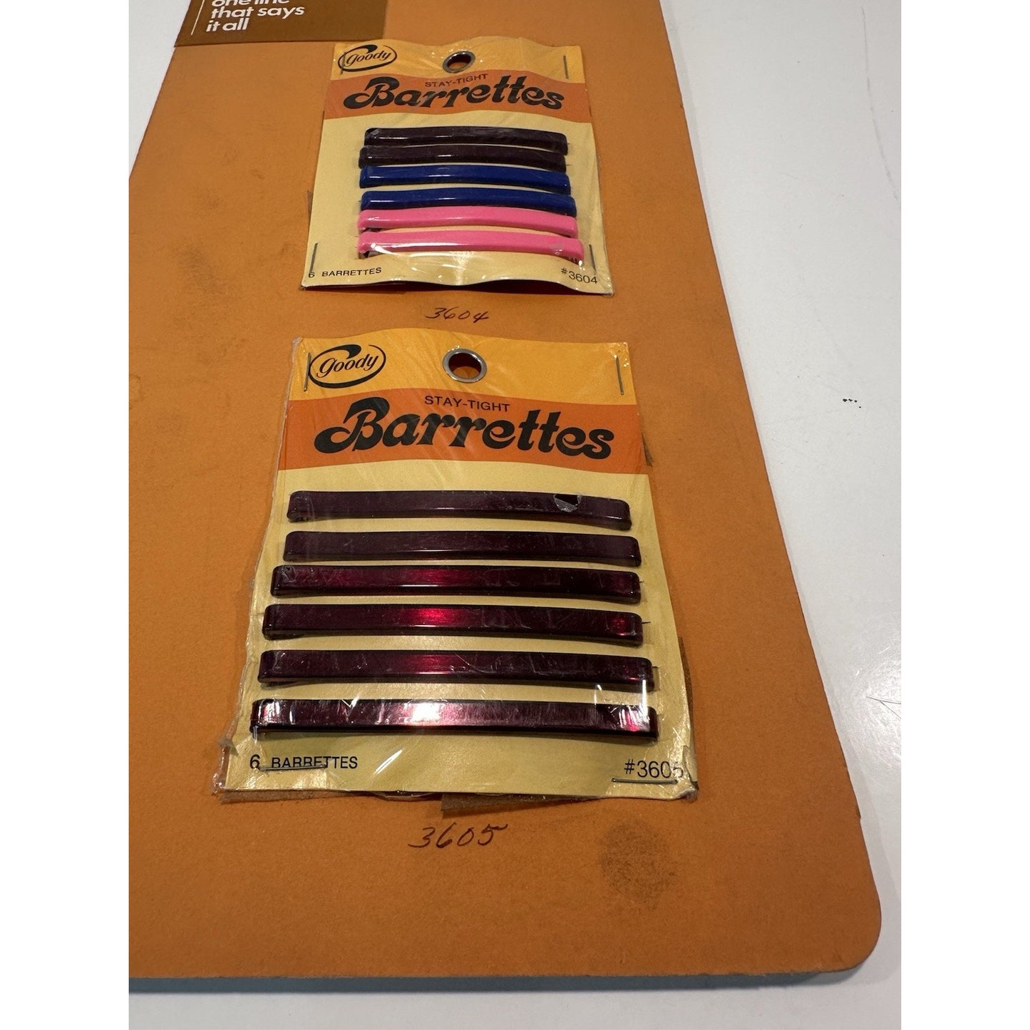 VINTAGE *NEW* 1970's/1980's Goody Barrette Display Set