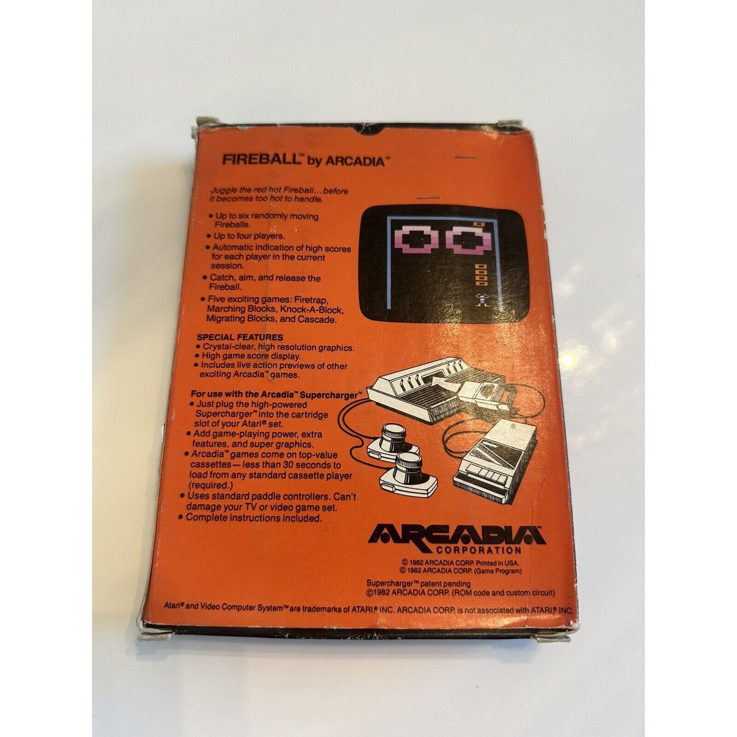 VINTAGE *NEW* Atari Fireball Video Game