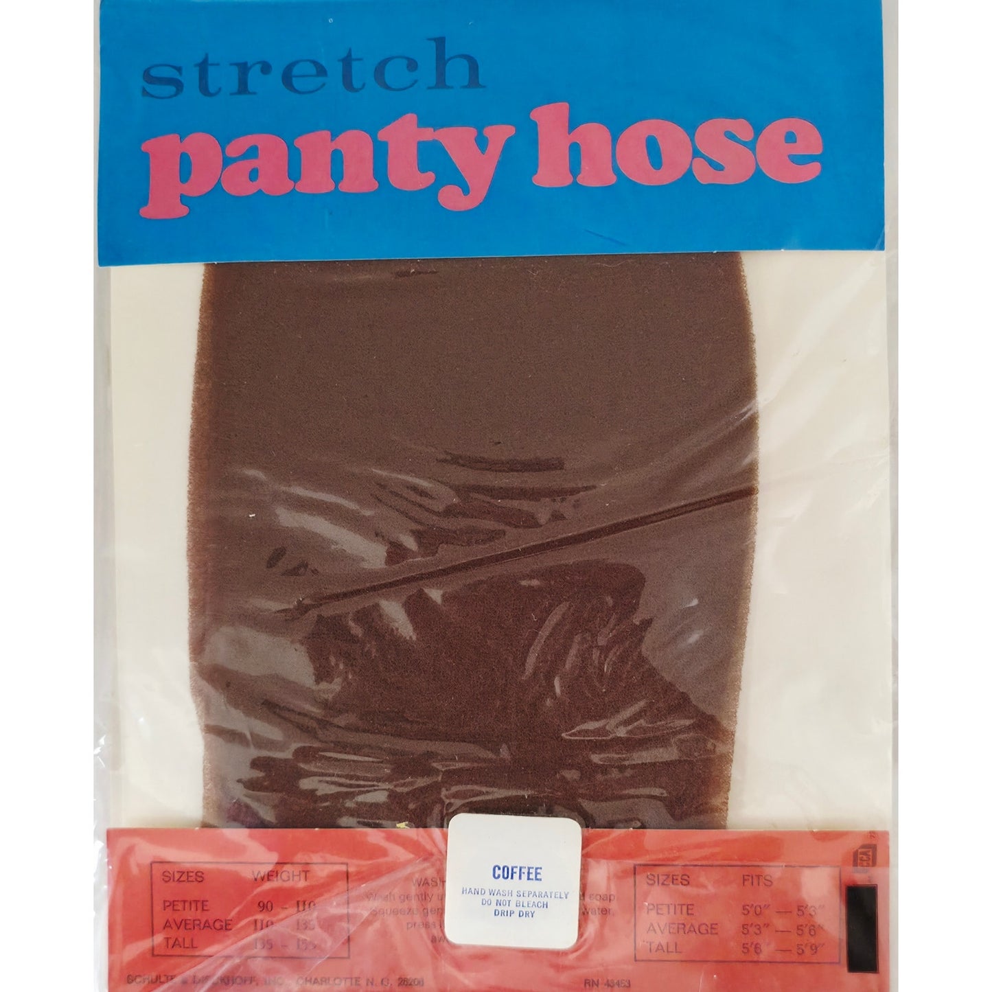 VINTAGE *NEW* 1960's Stretch Panty Hose Nude Size Petite 5'0-5'3 Set of 1